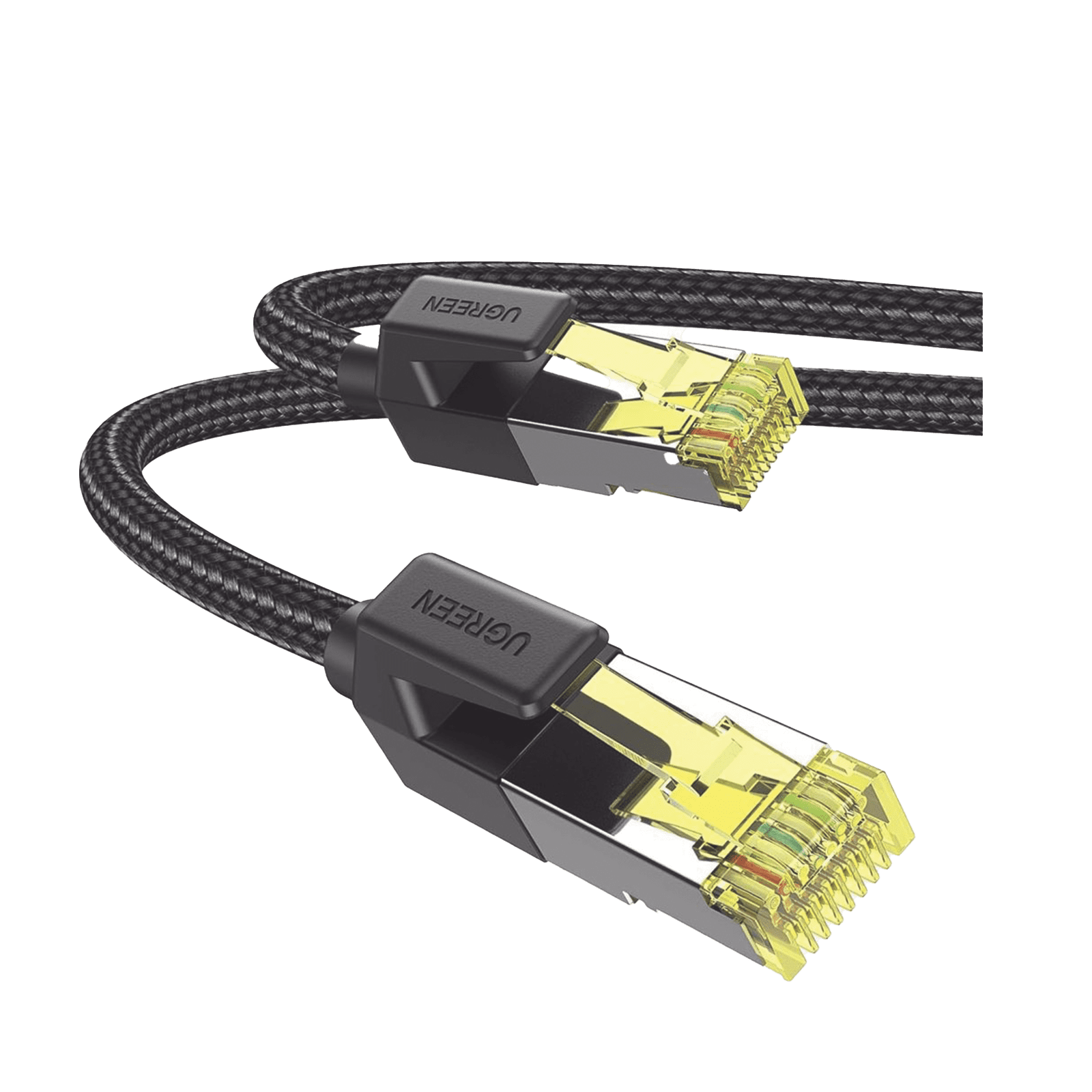 Cable Ethernet Cat7 CLASSâ? F/FTP Redondo con Malla de Nylon 3 Metros 80424 - UGREEN