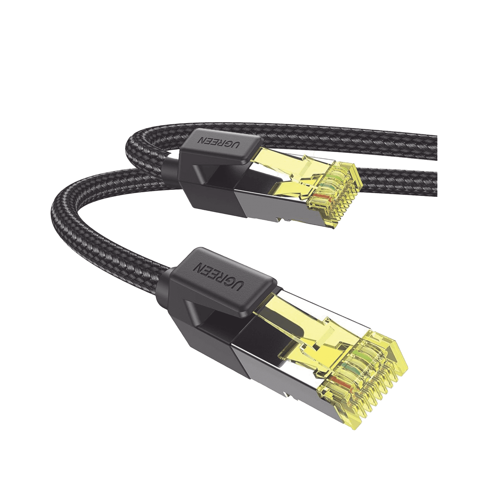 Cable Ethernet Cat7 CLASSâ? F/FTP Redondo con Malla de Nylon 5 Metros 80425 - UGREEN