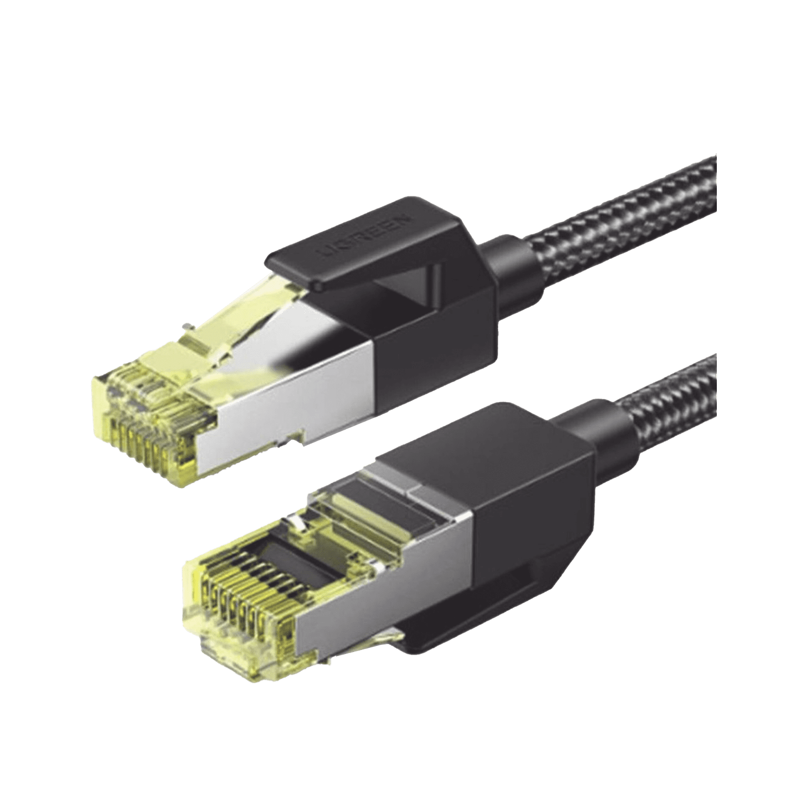 Cable Ethernet Cat7 CLASSâ? F/FTP Redondo con Malla de Nylon 5 Metros 80425 - UGREEN