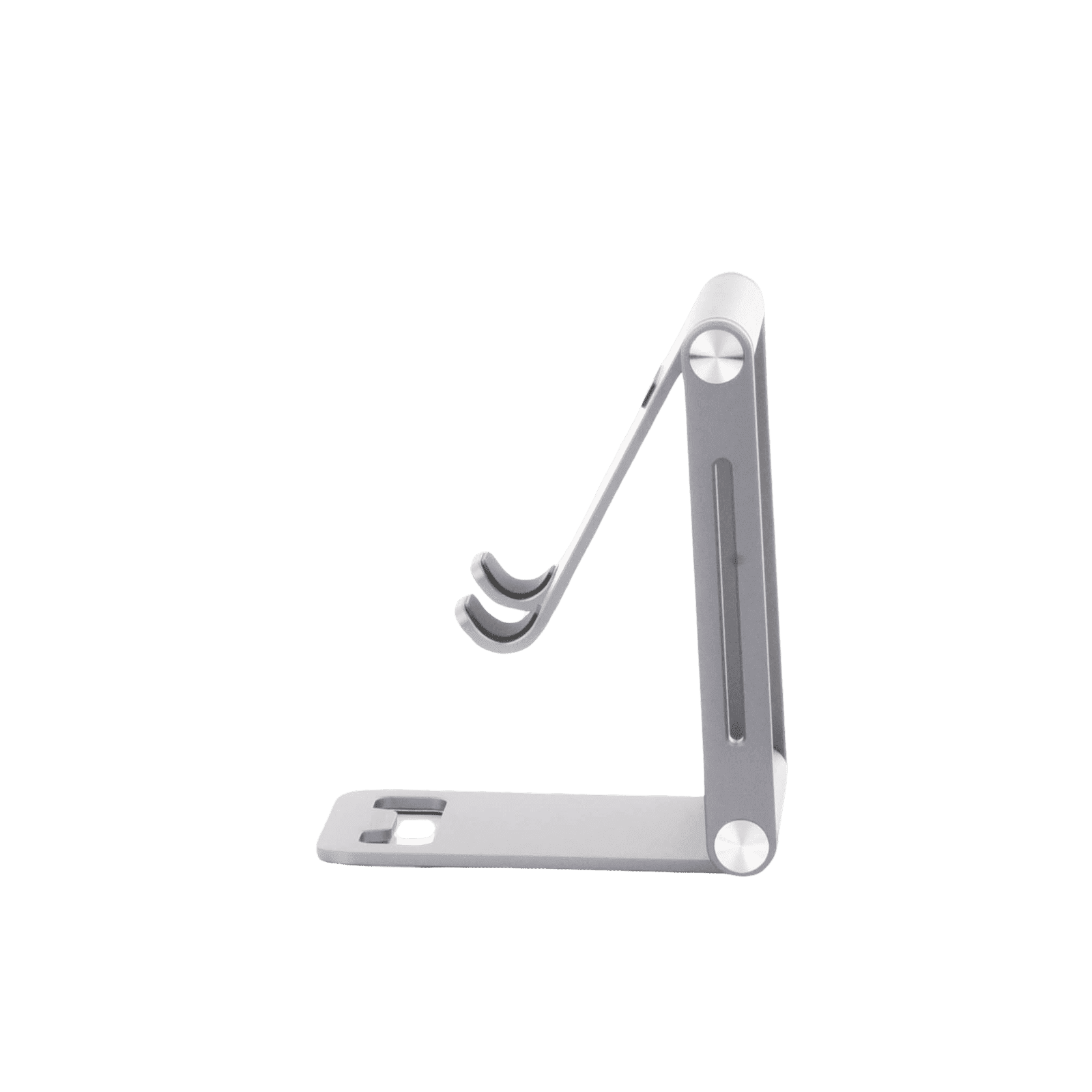 Soporte para Teléfono Celular de Aluminio | Angulo Ajustable | Amplia Compatibilidad con dispositivos de 4.7” a 7.9” | Antideslizante | Antiarañazos | Plegable | Color Gris. 80708 - UGREEN