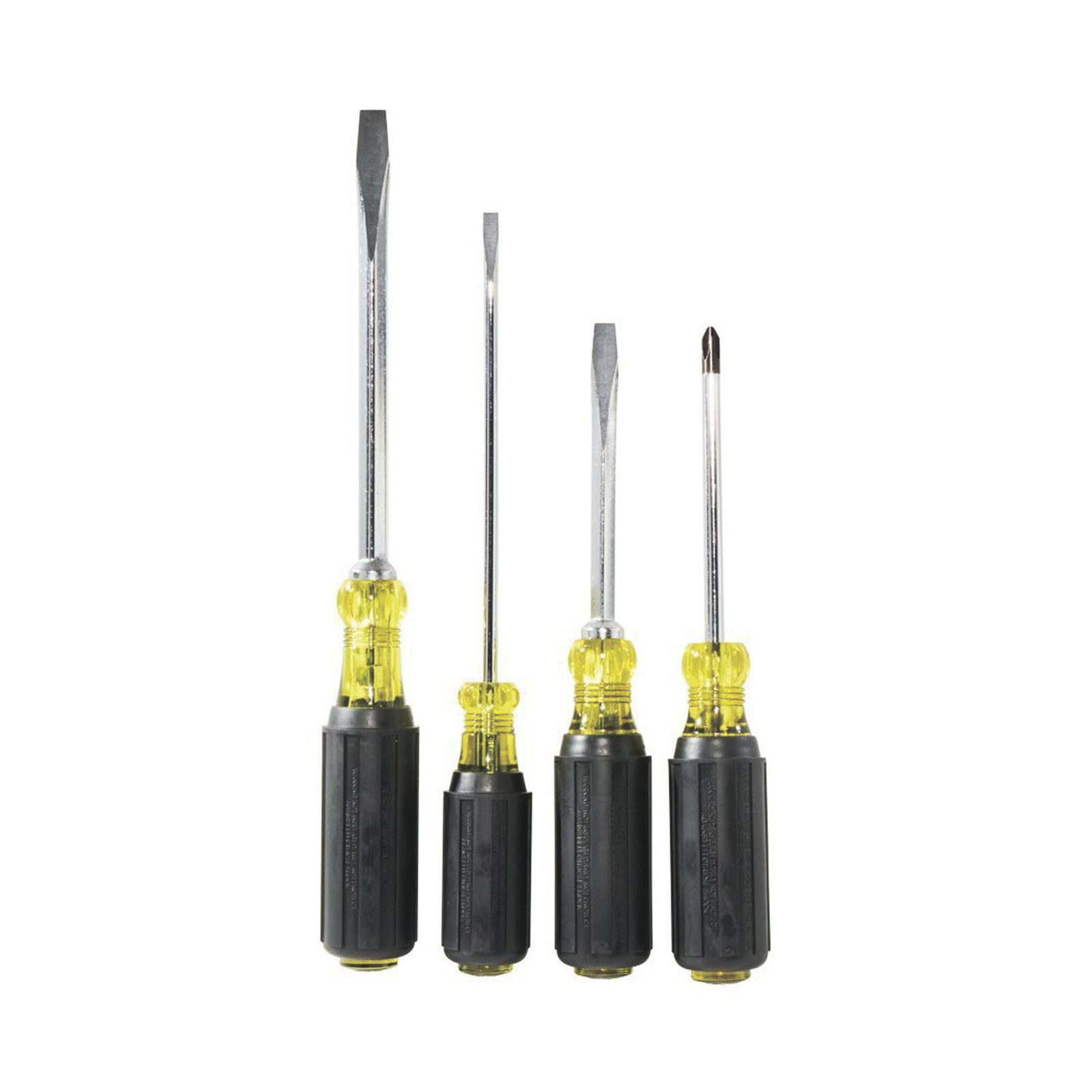 Juego de desarmadores de punta ranurada y Phillips de 4 piezas. 85105 - KLEIN TOOLS