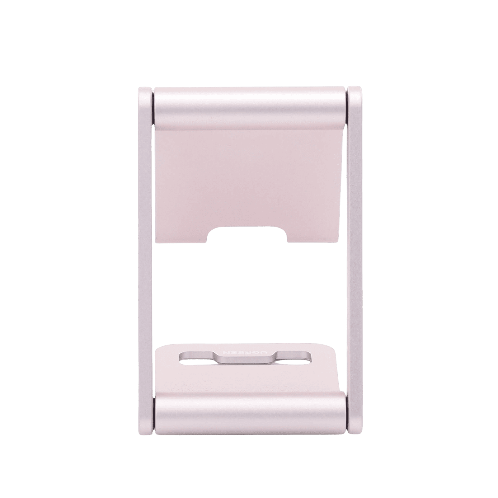 Soporte para Teléfono Celular de Aluminio / Angulo Ajustable / Amplia Compatibilidad con dispositivos de 4.7” a 7.9” / Antideslizante / Antiarañazos / Plegable / Color Rosa 90460 - UGREEN