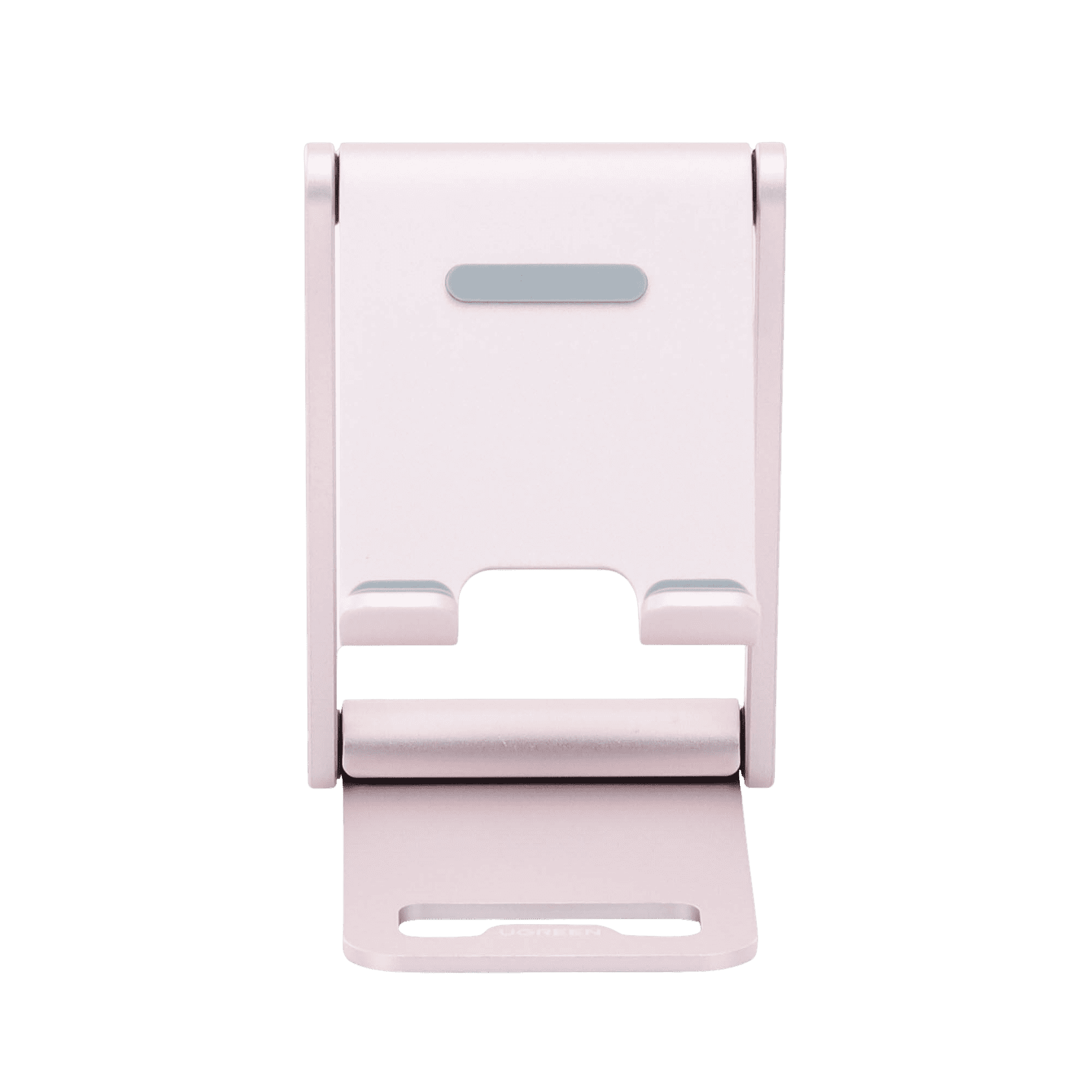 Soporte para Teléfono Celular de Aluminio / Angulo Ajustable / Amplia Compatibilidad con dispositivos de 4.7” a 7.9” / Antideslizante / Antiarañazos / Plegable / Color Rosa 90460 - UGREEN
