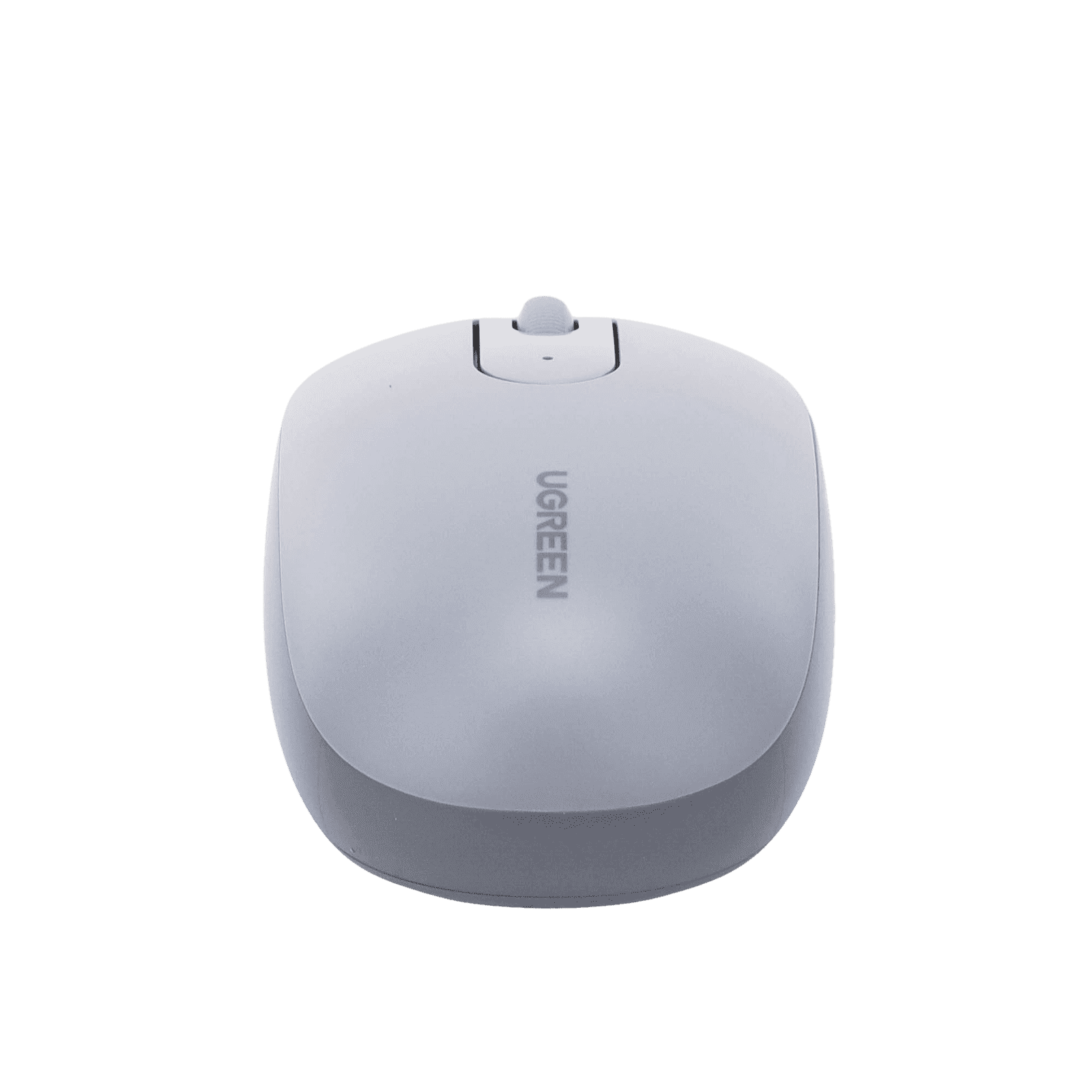 Mouse Inalámbrico 2.4G 800/1200/1600/2400 DPI | Función de 3 botones | Alcance 10m | Silencioso | Ergonómico | Anti-caída y Anti-interferencias | Batería Alcalina AA incluida | Color Grey. 90669 - UGREEN