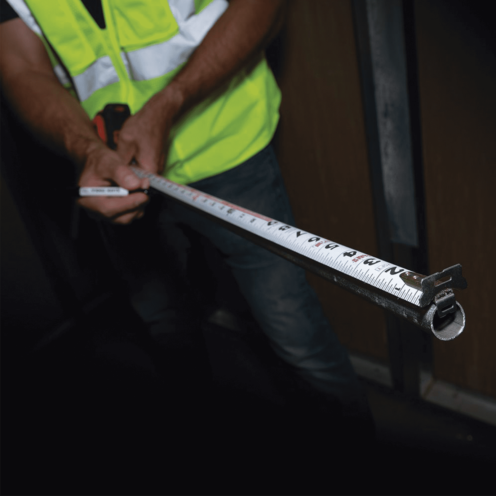 Flexómetro (Cinta de Medir) de 7.5 m con Gancho doble Magnético. Graduada por Ambos Lados y Freno de Alta Velocidad. De Uso Rudo 9375 - KLEIN TOOLS
