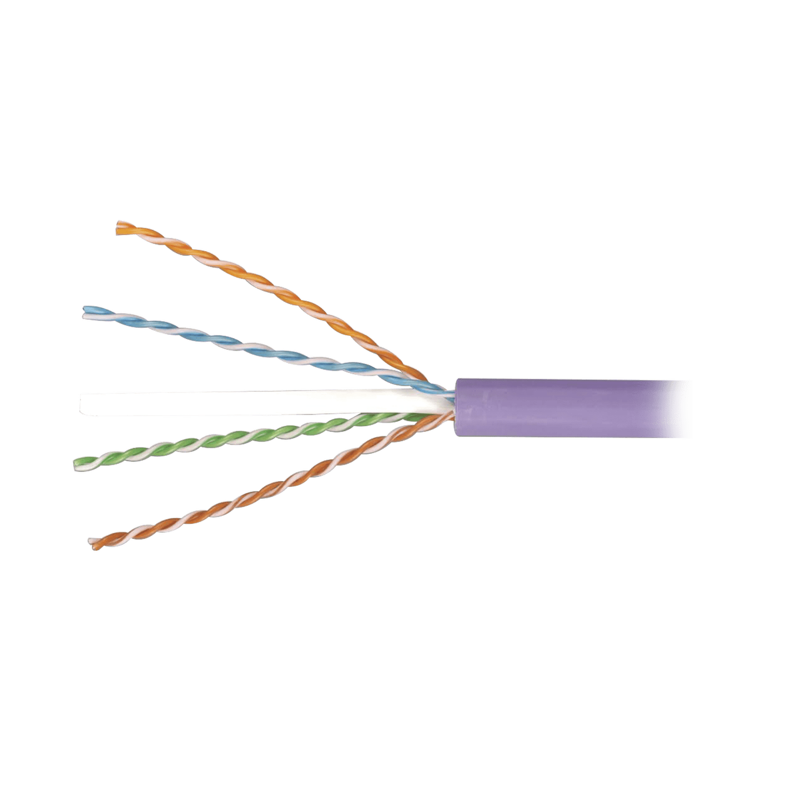 Bobina de Cable Blindado F/UTP de 4 Pares, Z-MAX, Cat6A, Soporte de Aplicaciones 10GBase-T, LS0H (Libre de Gases Toxicos), Color Violeta, 305m 9A6L4-A5 - SIEMON