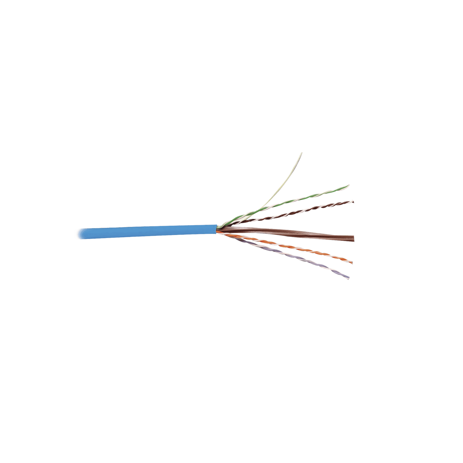 Bobina de Cable UTP Reelex, de 4 pares, Alto Desempeño en Cat6 (350 MHz), PVC (CM), Color Azul, 24 AWG, 305m 9C6M4-E2-06-RXA - SIEMON