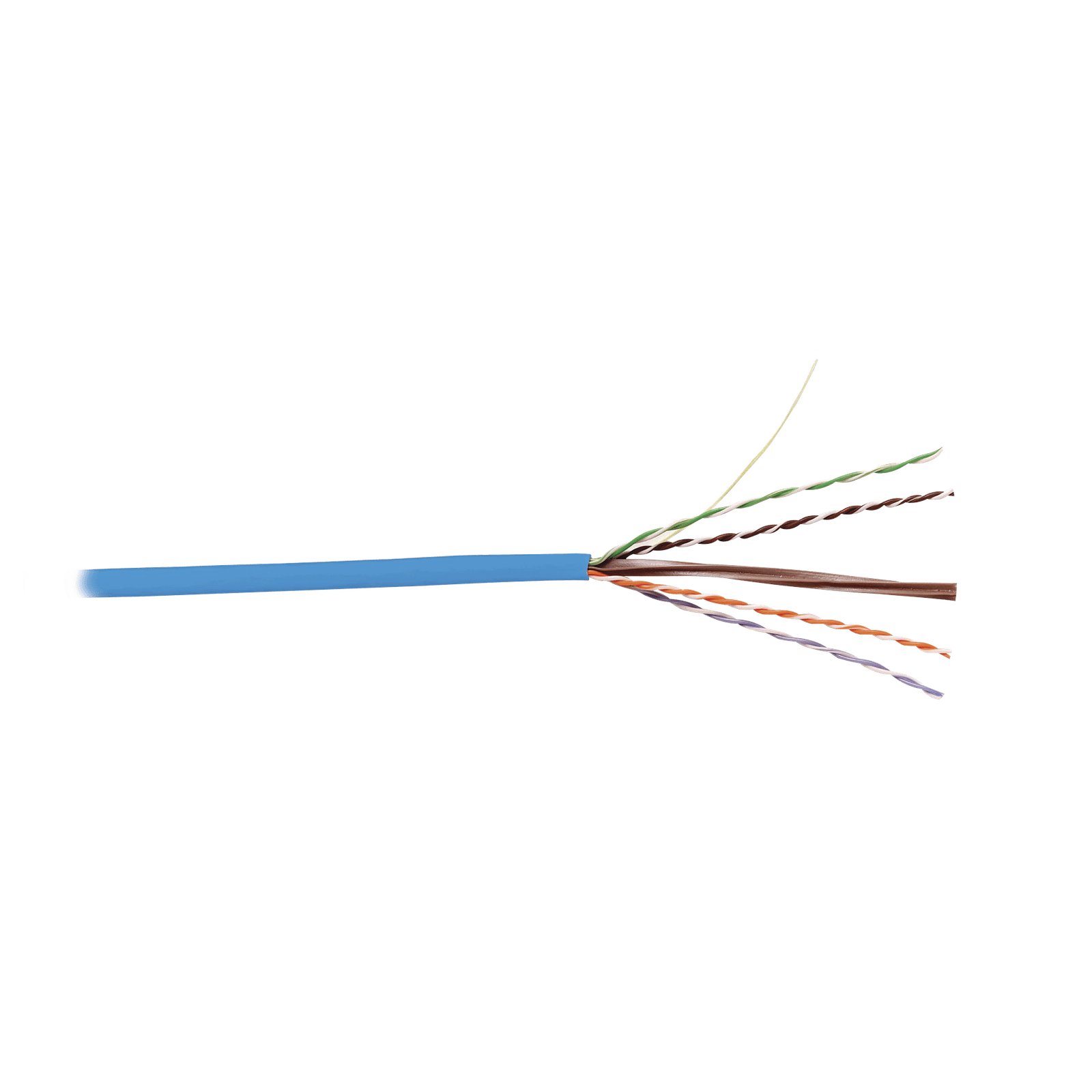 Bobina de Cable UTP Reelex, de 4 pares, Alto Desempeño Cat6, PVC (CM), Color Azul, 23 AWG, 305m 9C6M4-E3-06-RXA - SIEMON