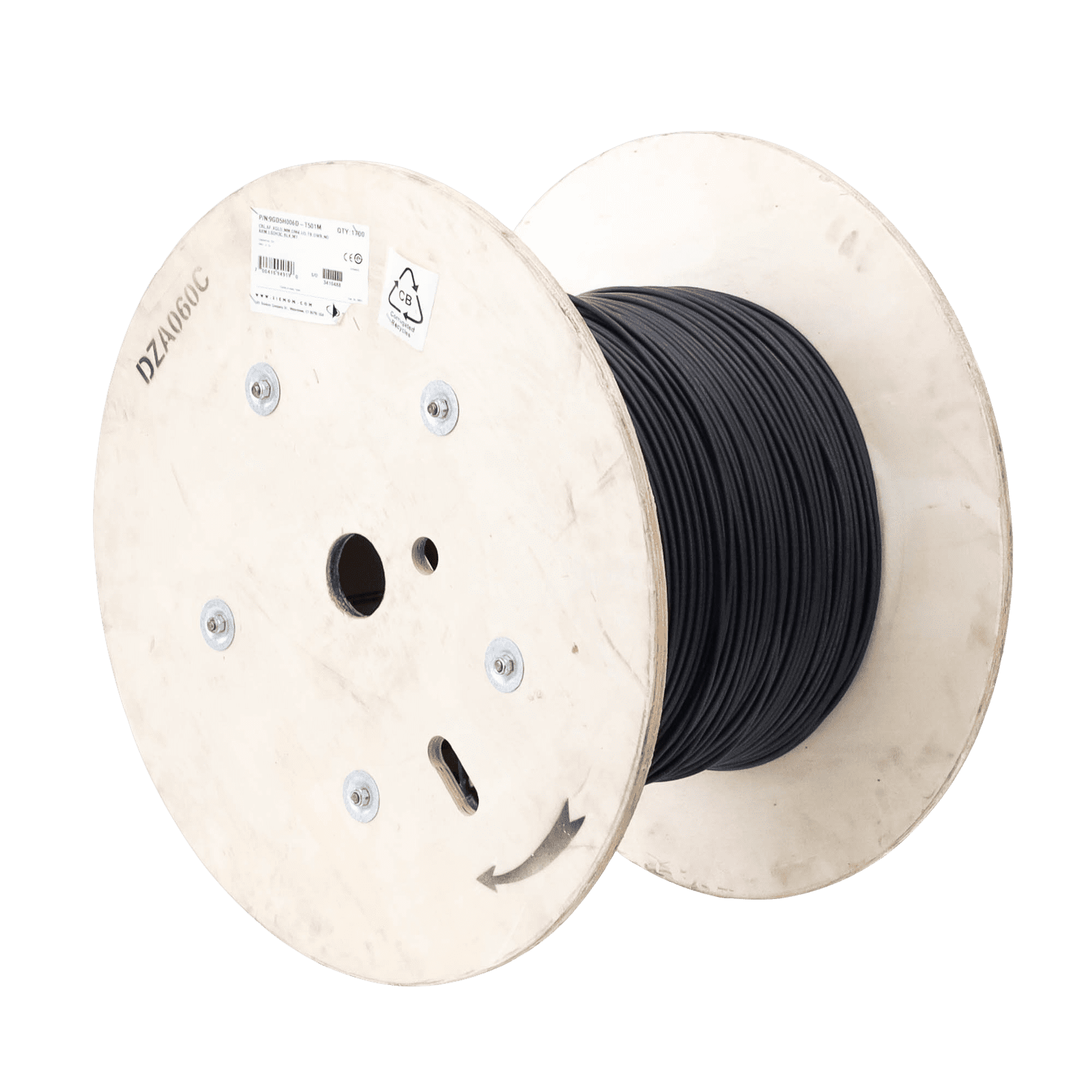 Cable de Fibra Óptica de 6 hilos, Interior/Exterior, Tight Buffer, No Conductiva (Dieléctrica), LS0H, Multimodo OM4 50/125 optimizada, 1 Metro 9GD5H006D-T501M - SIEMON