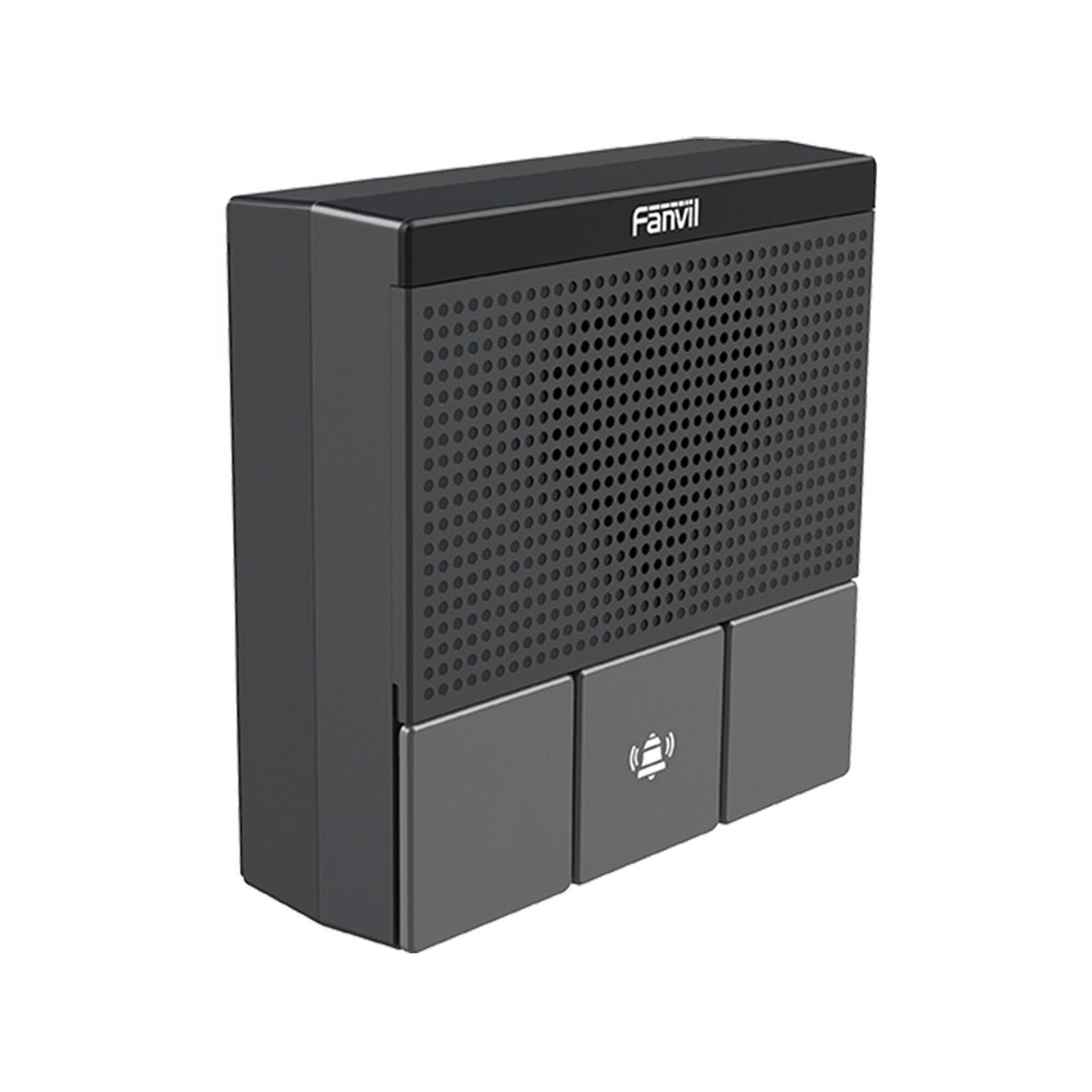 Mini Intercomunicador Wi-Fi para hotelería, hospitales, con diseño elegante, PoE, 3 botones, 1 relevador integrado de salida y entrada. A10W - FANVIL