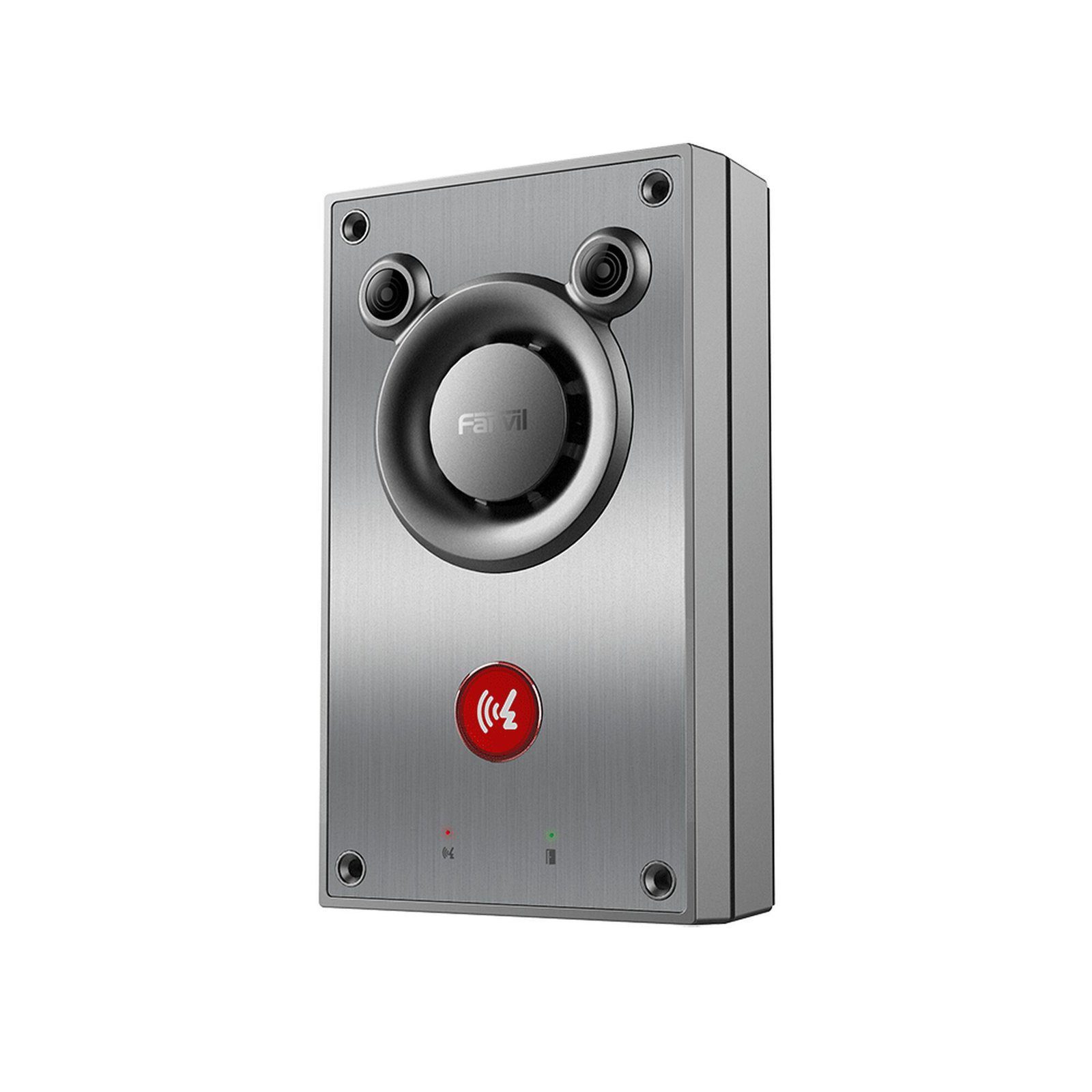 Intercomunicador IP, Altavoz 10W, 2 relevadores con botón para llamada, anti-vandálico, IP66 e IK10, PoE A12F - FANVIL