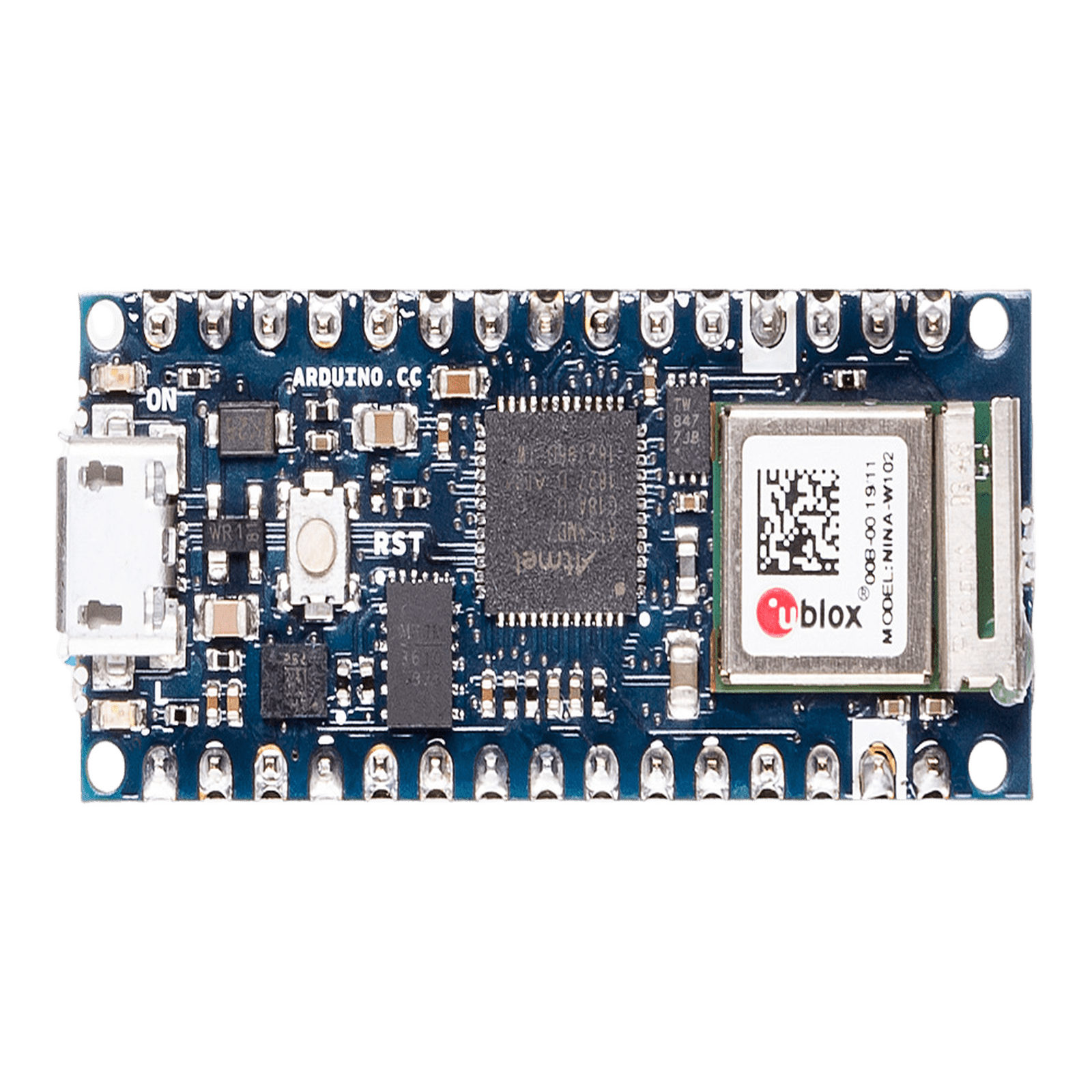 Arduino NANO 33 IOT con headers / De pequeño tamaño con conectividad WIFI es una excelente opción para IOT ABX-00032 - ARDUINO LLC