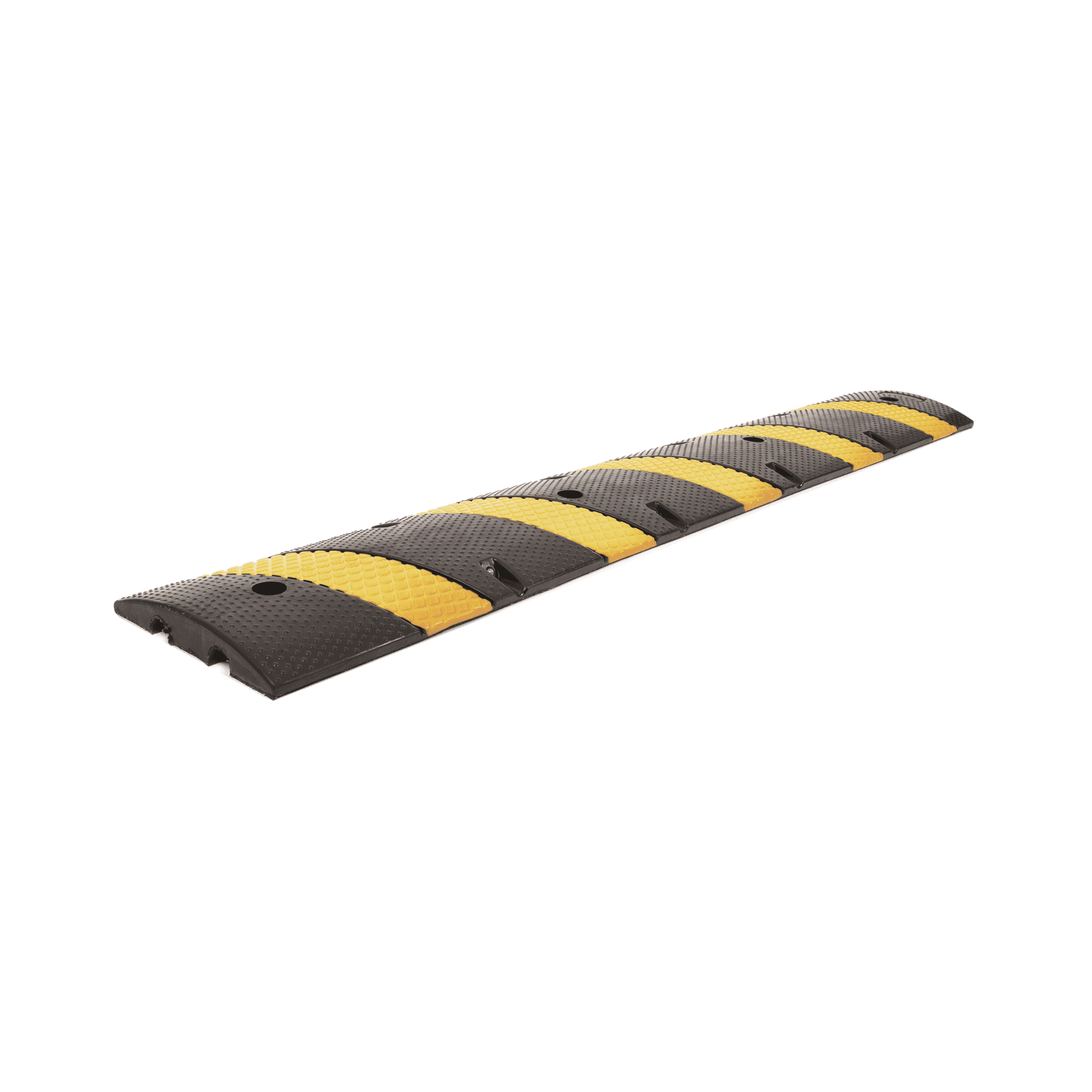 Reductor D / Velocidad / 183cm / 5 lineas amarillas / Hule Reciclado. AC-183RV - AccessPRO