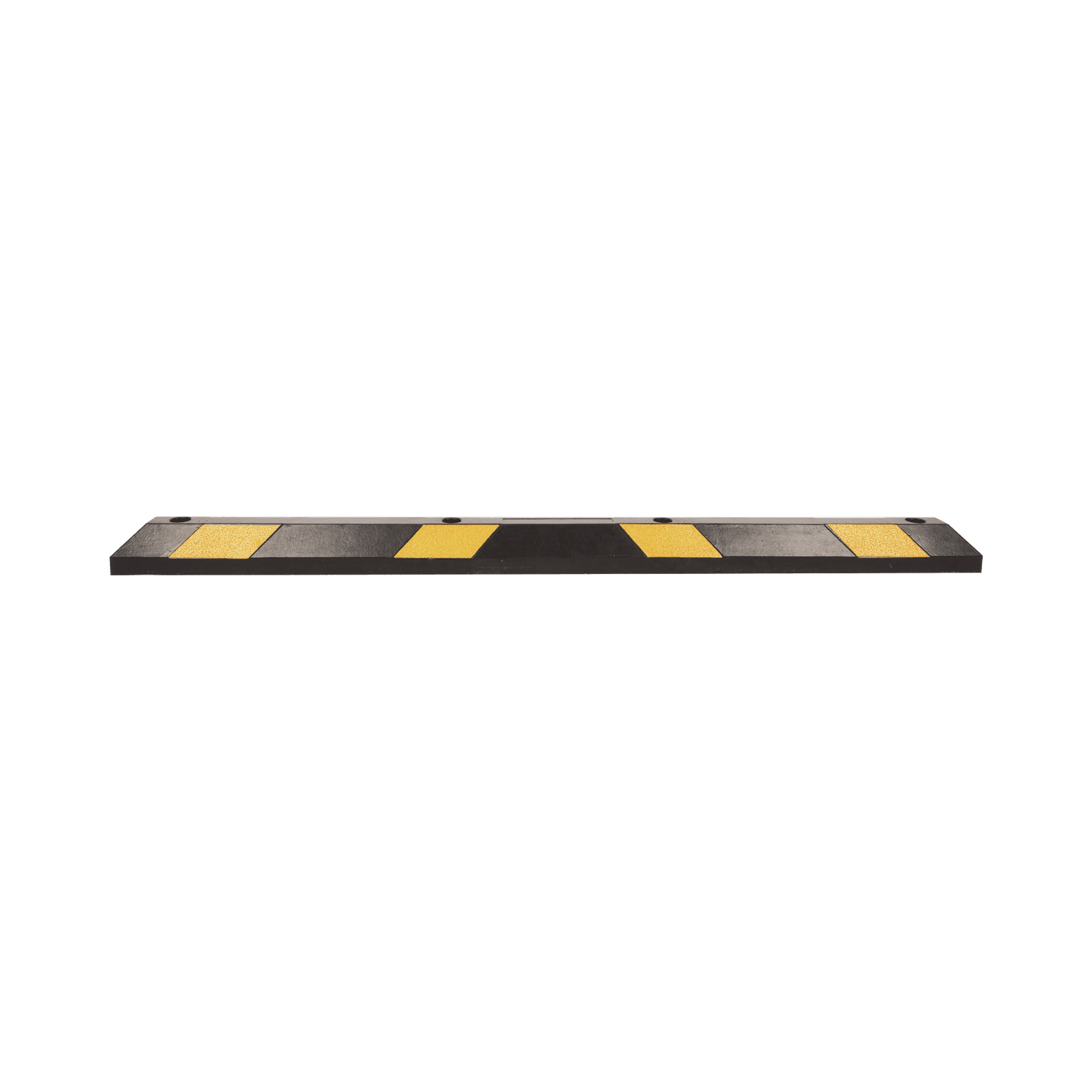 Tope Vehicular P / Estacionamiento / 183cm / Color Negro-Amarillo / 8 Franjas Reflejantes. AC-183TV - AccessPRO