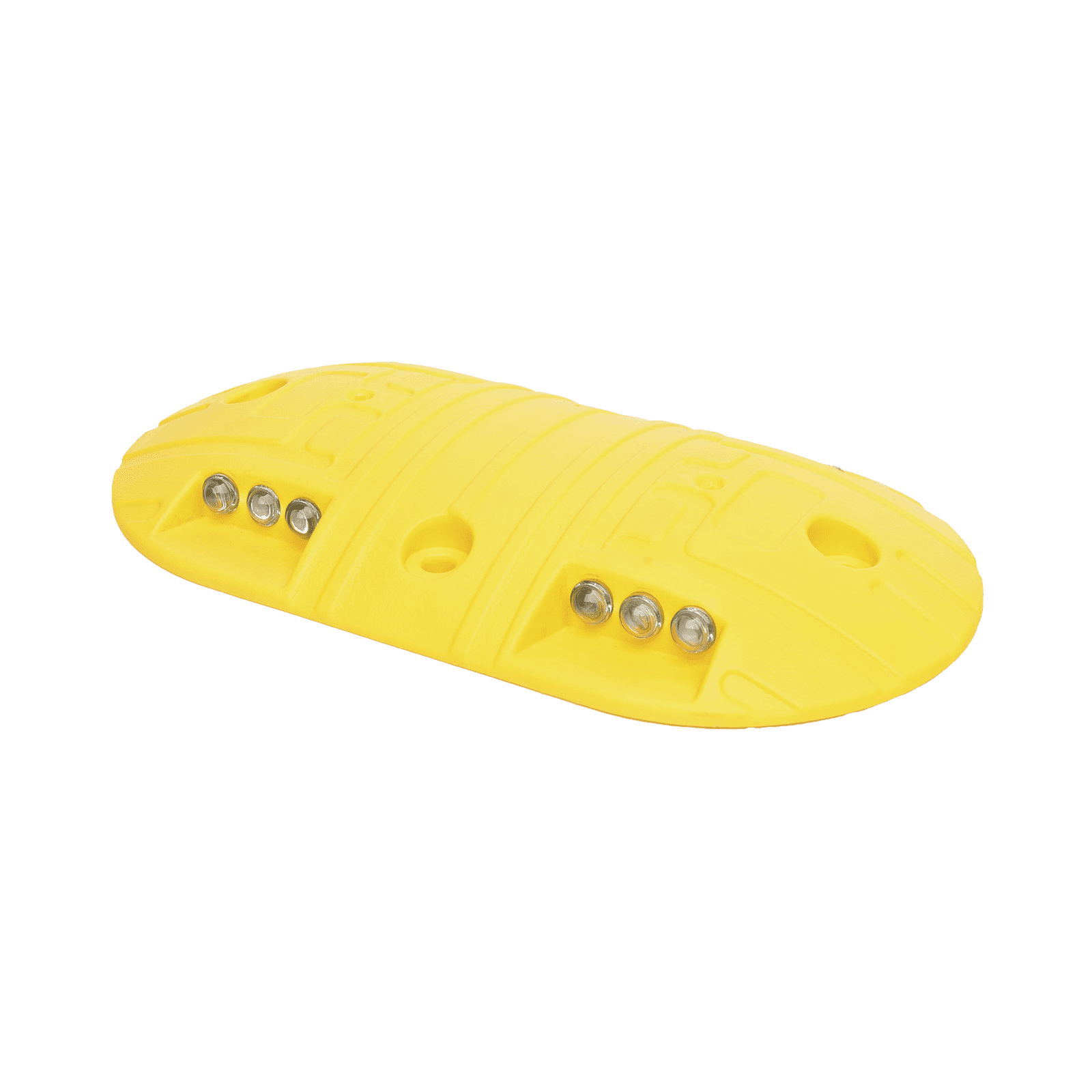Boya D / Plastico Duradero / Amarilla / 4 Orificios / LEDS REFLEJANTES / 20 Toneladas. AC22-12BY - AccessPRO