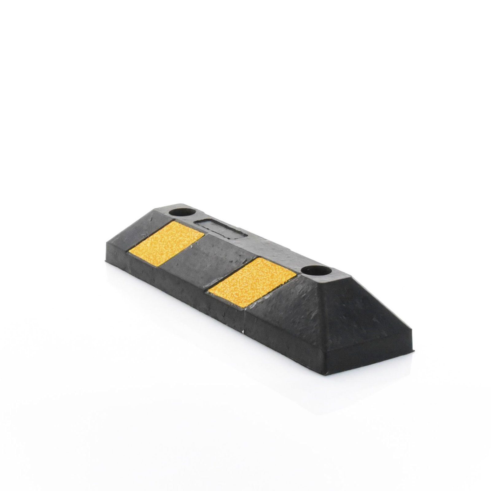 Tope Vehicular P / Estacionamiento / 55cm / Color Negro-Amarillo. AC-55TV - AccessPRO