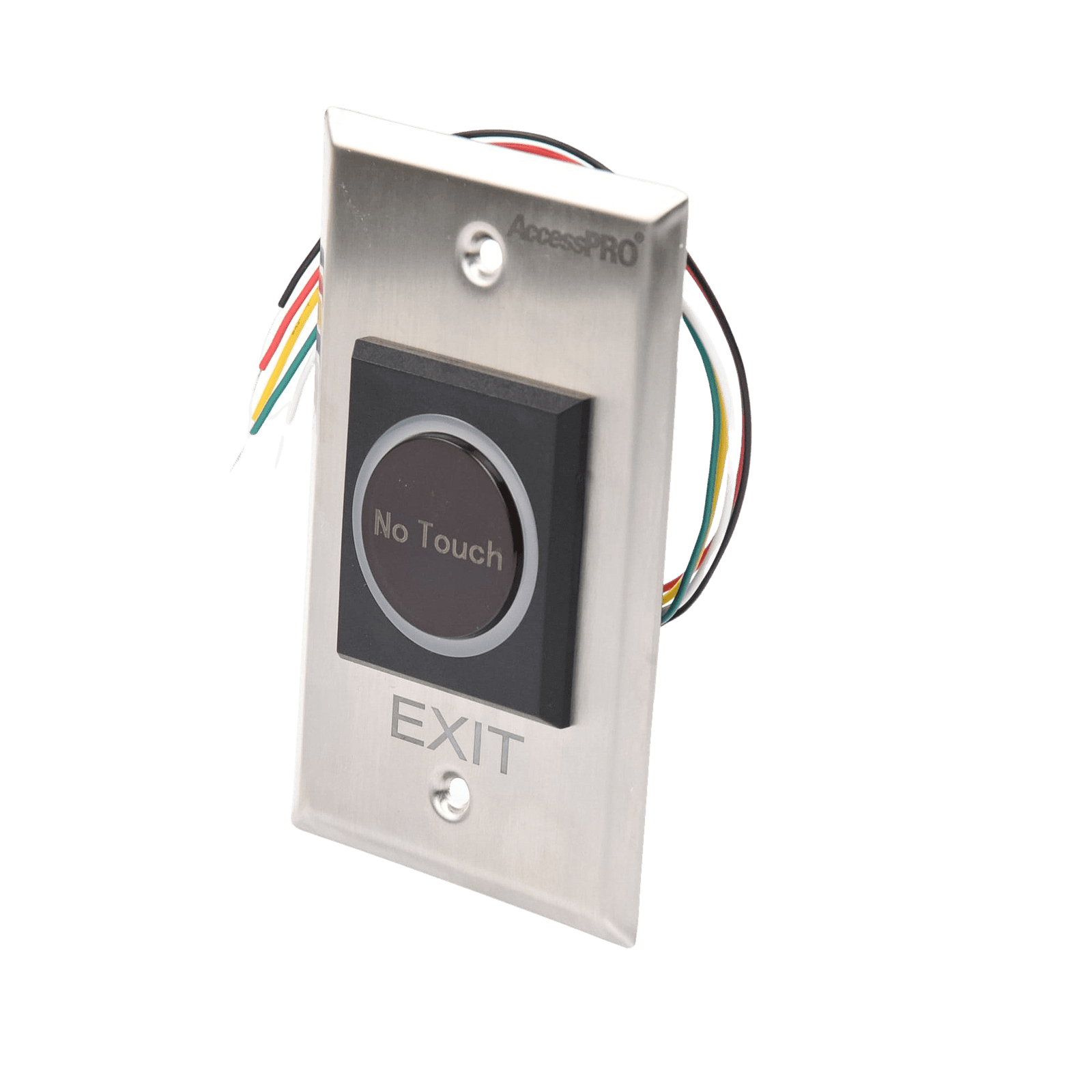 Botón de Salida sin Contacto con Control Remoto / Iluminación LED / Distancia de Detección Touch Ajustable ACCESK1LTR - AccessPRO