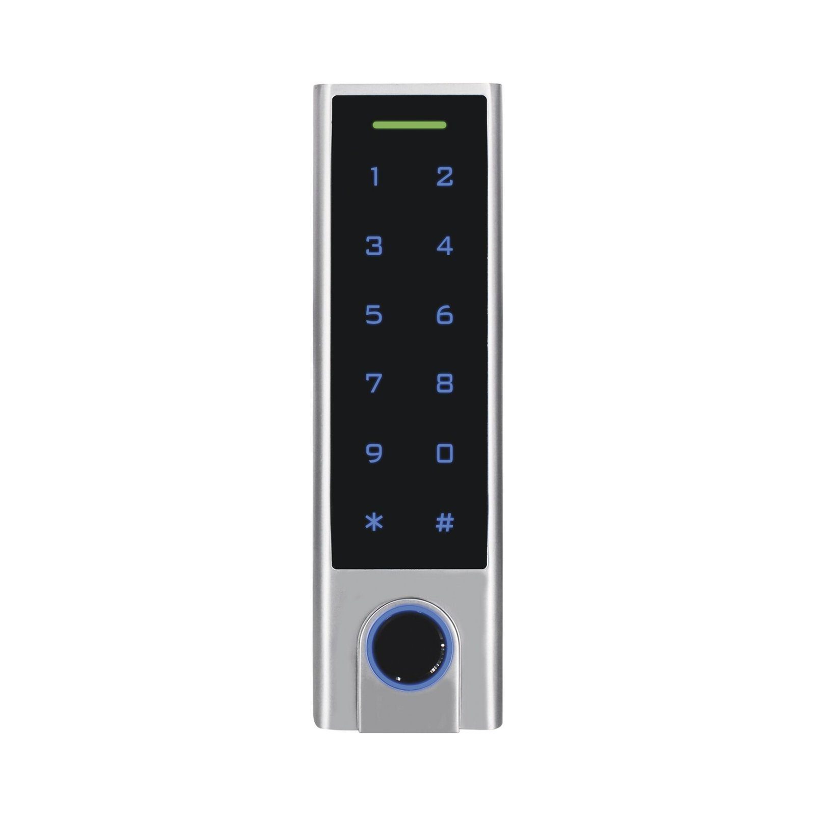 Kit de Cerradura Inteligente / Incluye Teclado y Control Remoto / Soporta Huella, Tarjeta y Contraseña / Teclado Metálico IP65 ACCESS7-X - AccessPRO