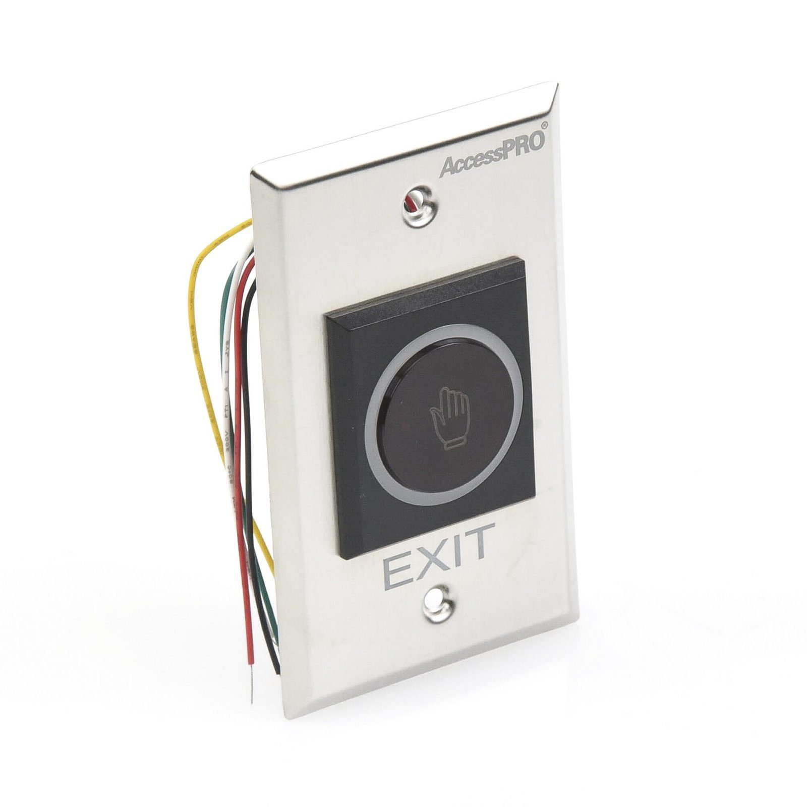 Botón de Salida sin Contacto/ Sensor IR / Iluminado / Normalmente Abierto y Cerrado / Distancia Ajustable de Detección ACCESSK1 - AccessPRO