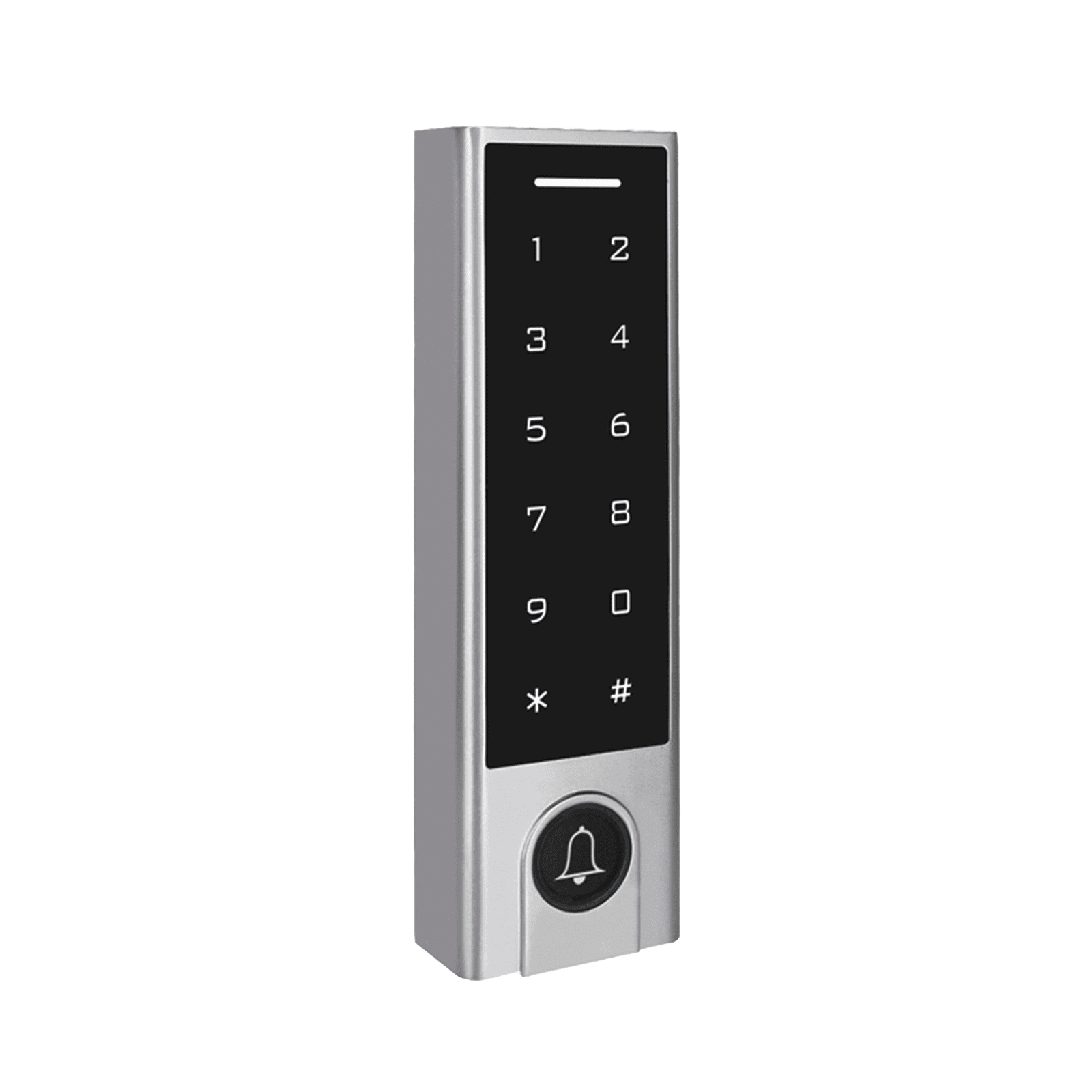 Mini Controlador de Acceso con Teclado Inalámbrico / Cuenta con Botón de Salida Inalámbrico / Soporta Tarjeta y Contraseña / Cuenta con Botón de Timbre ACCESSK8 - AccessPRO