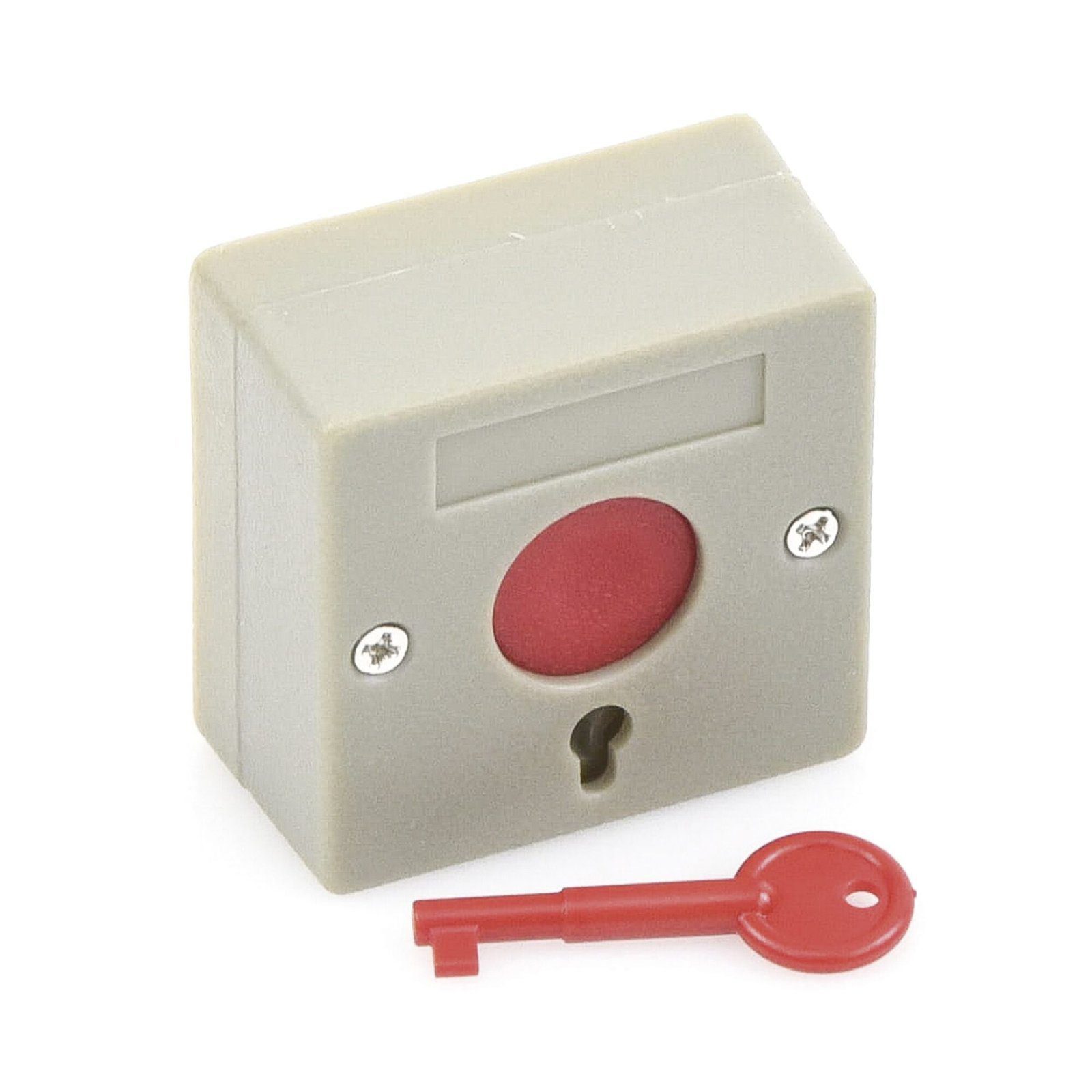Botón de Pánico a Prueba de Fuego / Restablecimiento con Llave / Tamaño Compacto para Fácil Instalación ACCESSPA53 - AccessPRO