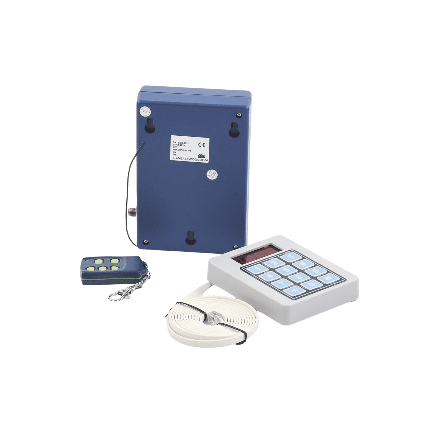 Receptor Inalambrico Universal, Mando a Distancia, Controles Administrables, Hasta 1600 usuarios, compatible con Barreras y Motores de puertas ACCESSPRO220 - AccessPRO