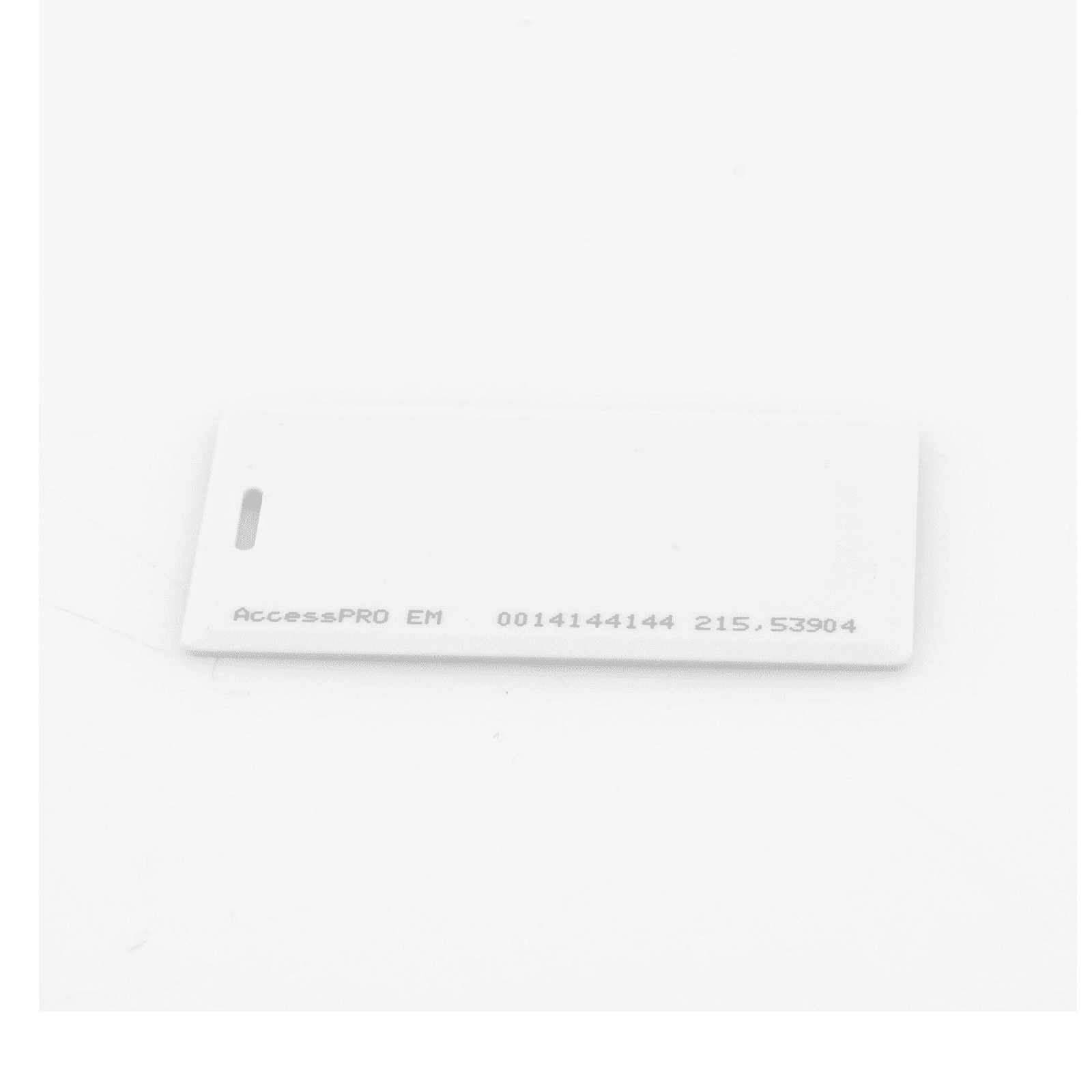 Tarjeta Proximidad Gruesa 125 Khz (tipo EM) con perforación ACCESS-PROX-CARD - AccessPRO