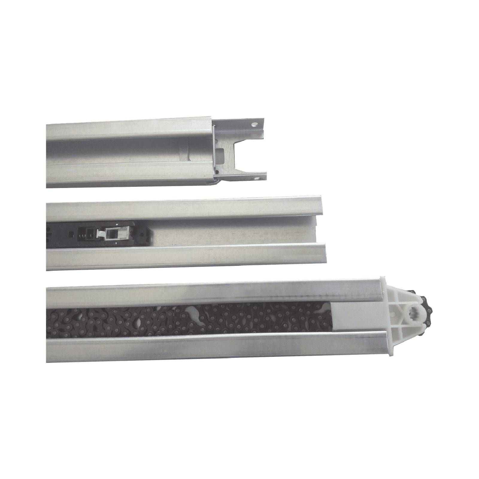 Riel tipo C / Compatible con motor ACCESSFORCE  y FS1000APPRT. ACCESSRAILC3 - AccessPRO