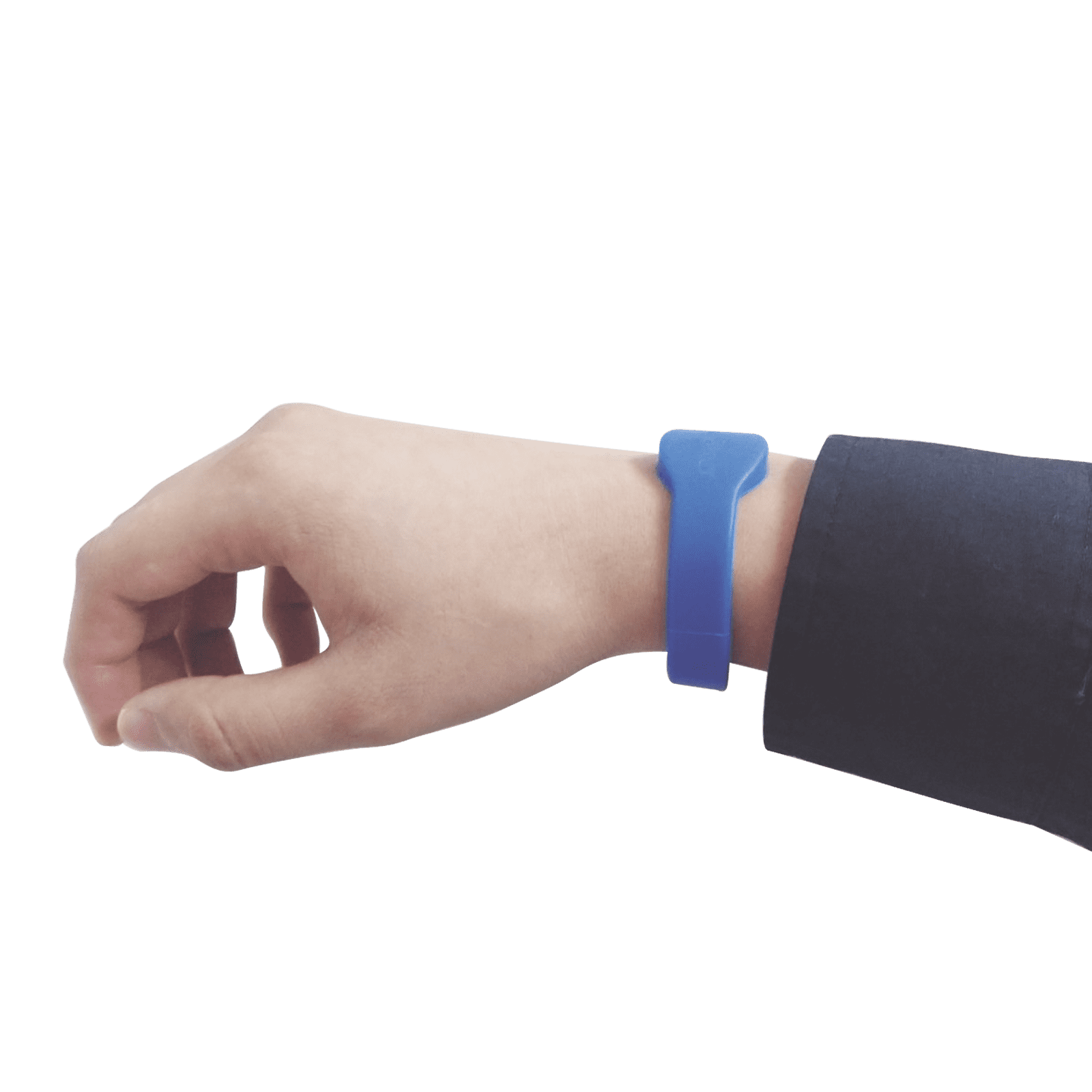 Brazalete de PROXIMIDAD 125 Khz (TIPO EM), 65 mm de Diametro, color azul ACCESSWB65PROX - AccessPRO