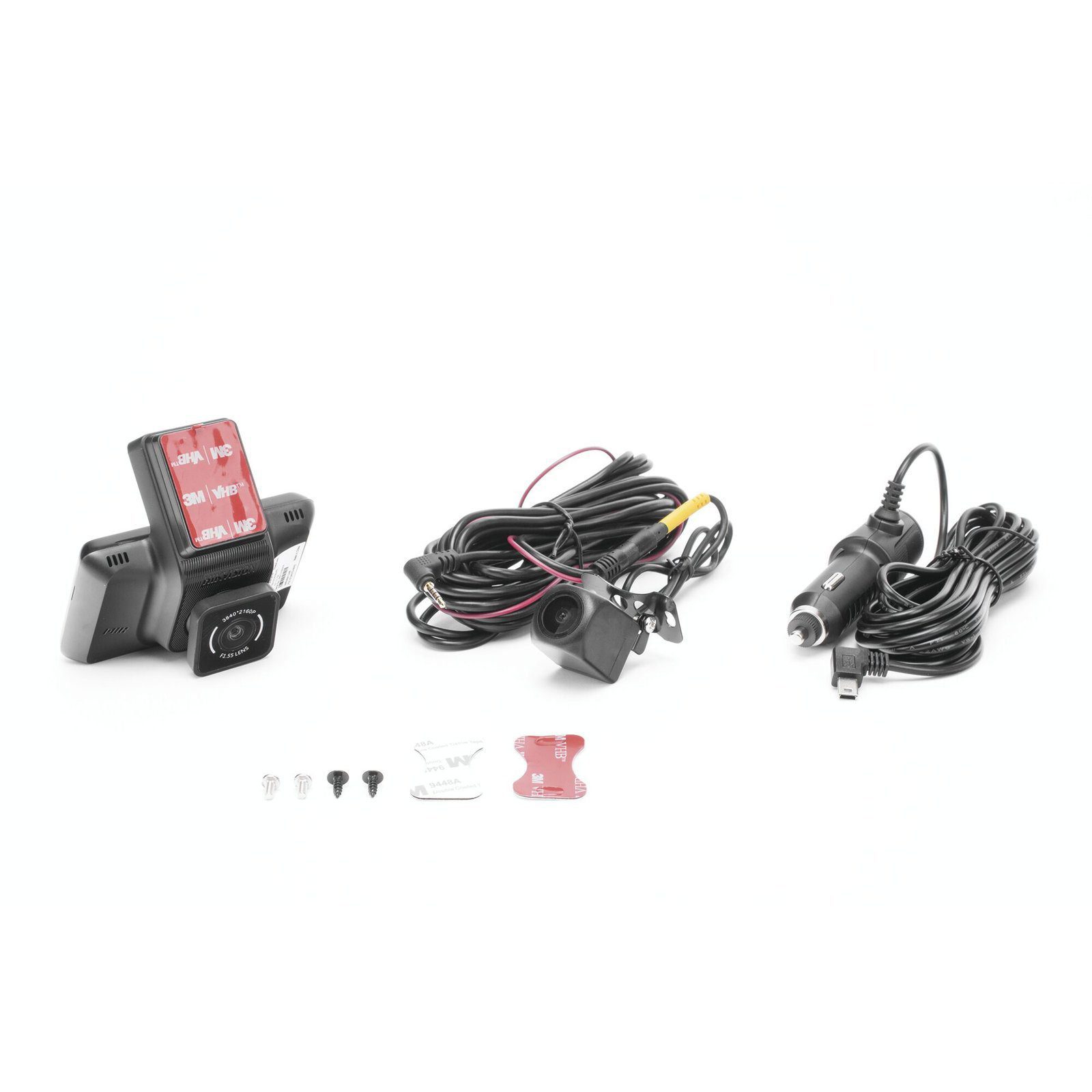 Cámara de Tablero / Cámara Frontal de 4 Megapixel (2K) y Trasera de 2 Megapixel (1080p) / H.265 / Pantalla Táctil 3″ / WiFi / G-Sensor / Micrófono y Bocina Integrada / Micro SD / Soporta App / Fácil de Instalar AE-DC4328-K5 - HIKVISION