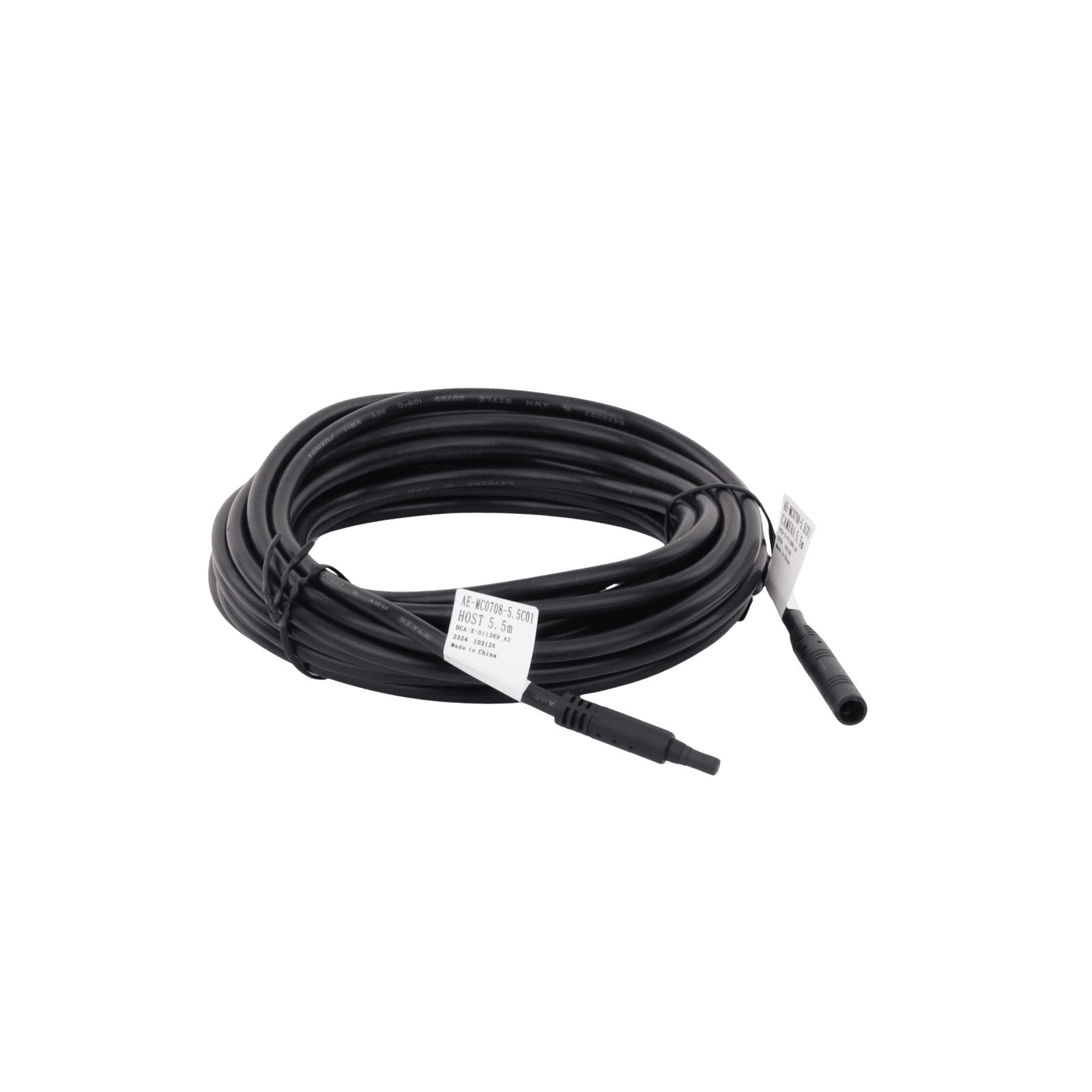 Cable Extensor de Vídeo y Audio de 6 Metros / Conector Tipo Aviación / Compatible con Dashcam AE-DI2032G40(B) AE-MC0708-5.5C01 - HIKVISION