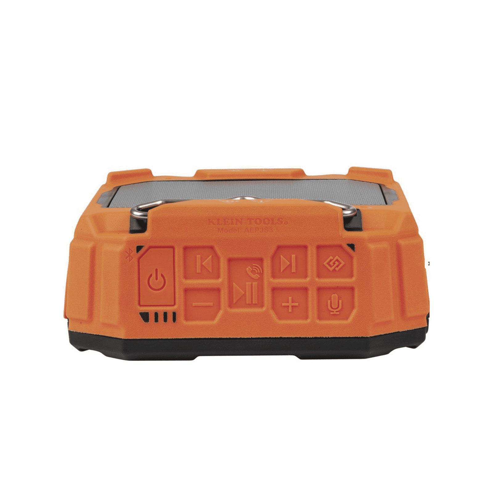 Bocina Portátil BLUETOOTH® con Imán y Gancho para Colgarse. Permite Altavoz Manos Libres con Micrófono Incorporado. AEPJS3 - KLEIN TOOLS