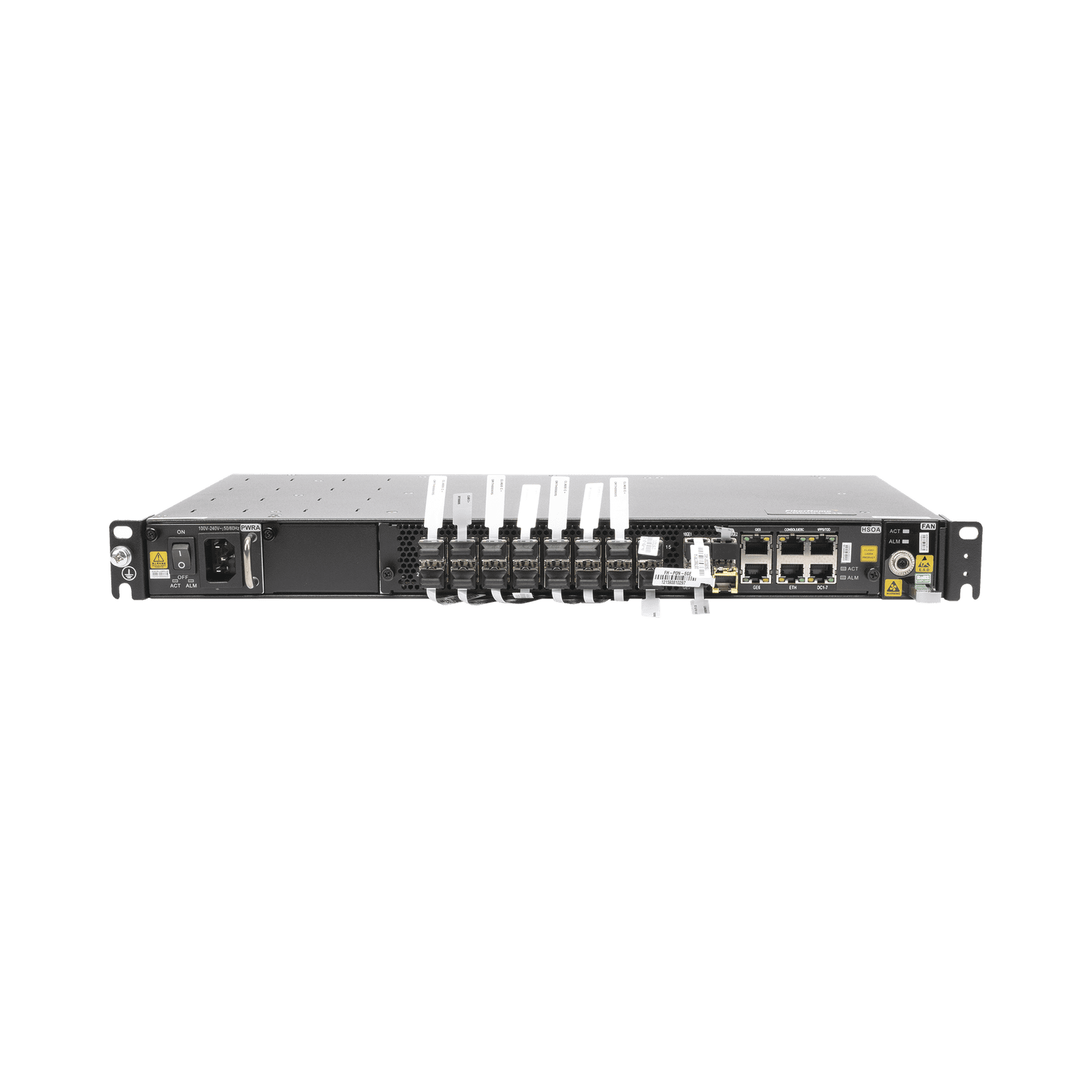 Mini OLT Abierta de 16 Puertos GPON / Incluye 16 módulos C+ y Fuente de CA / Gestión por WebUI / Incluye Software de Gestión UNM2000 AN6001-G16-AC - FIBERHOME