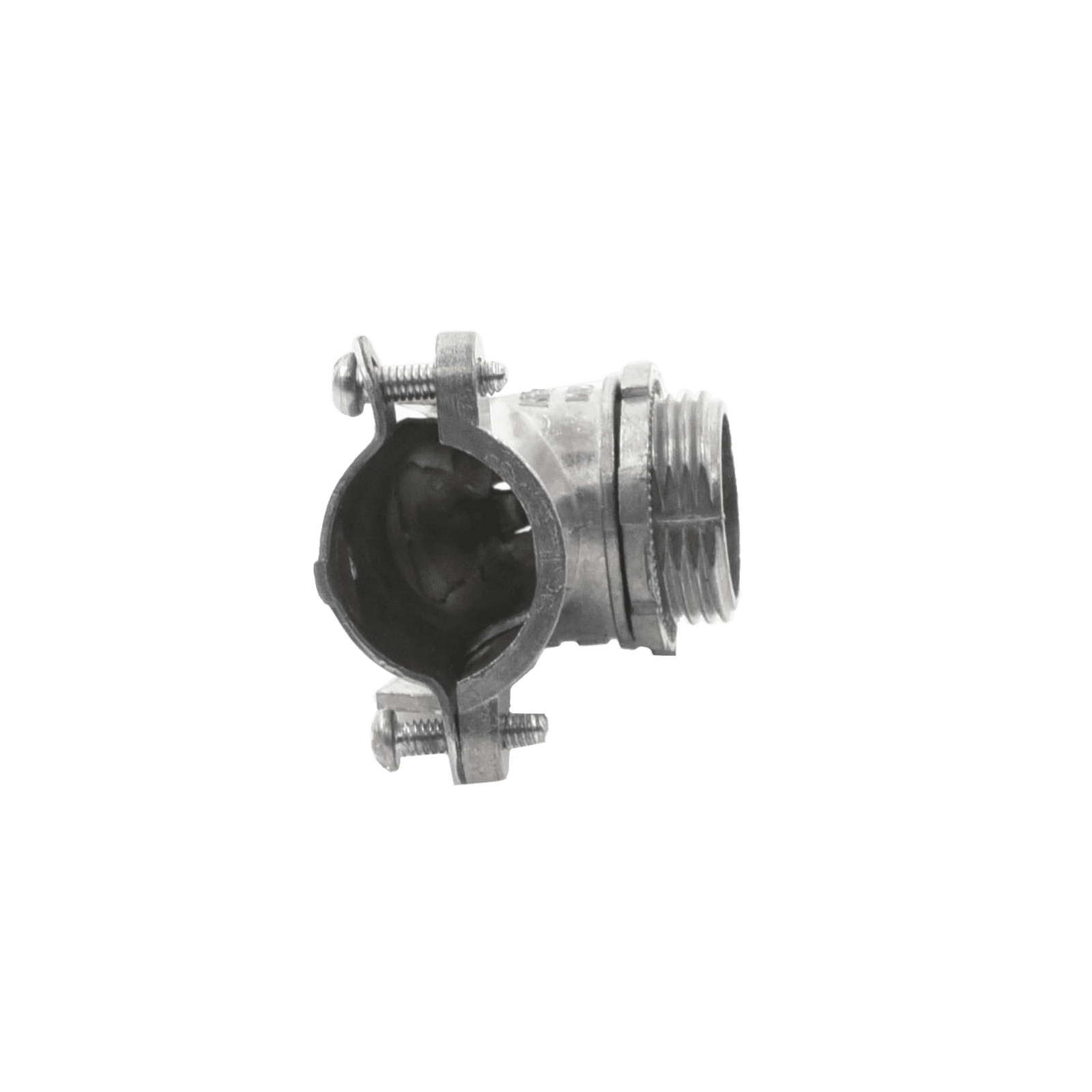 Conector curvo para tubo flexible 3/4″  (19 mm) ANC-FXC-34 - ANCLO