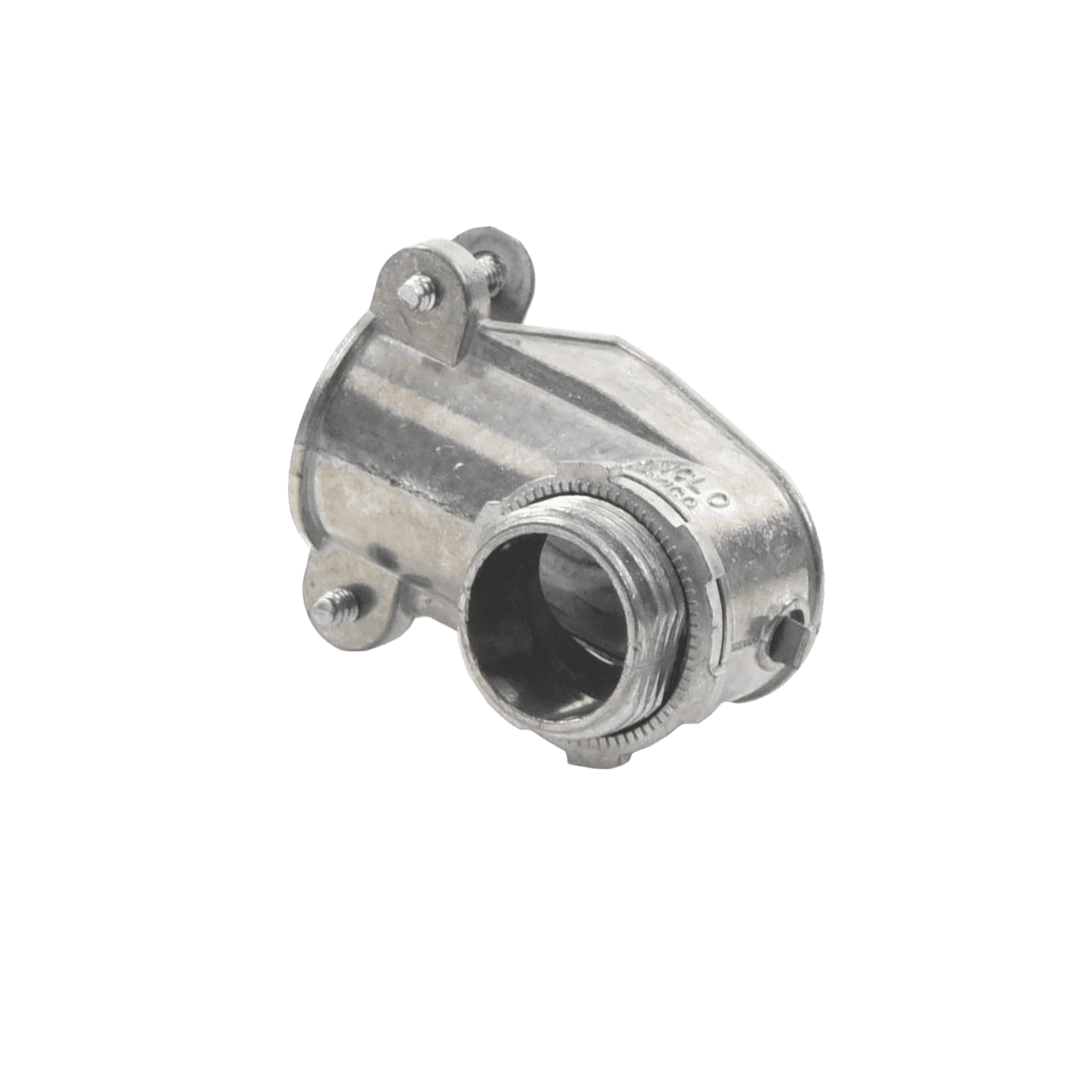Conector curvo para tubo flexible 3/4″  (19 mm) ANC-FXC-34 - ANCLO