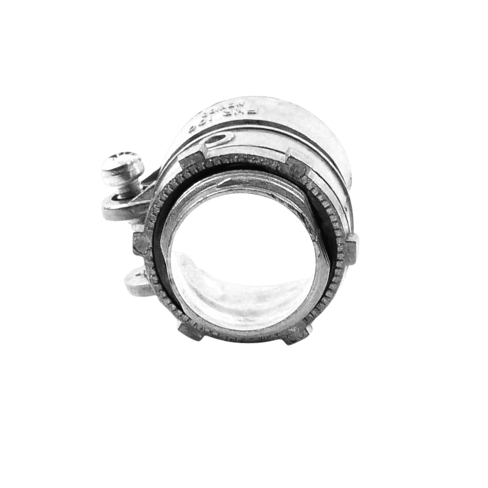 Conector recto para tubo flexible de 1″ (25 mm). ANC-FXR100 - ANCLO