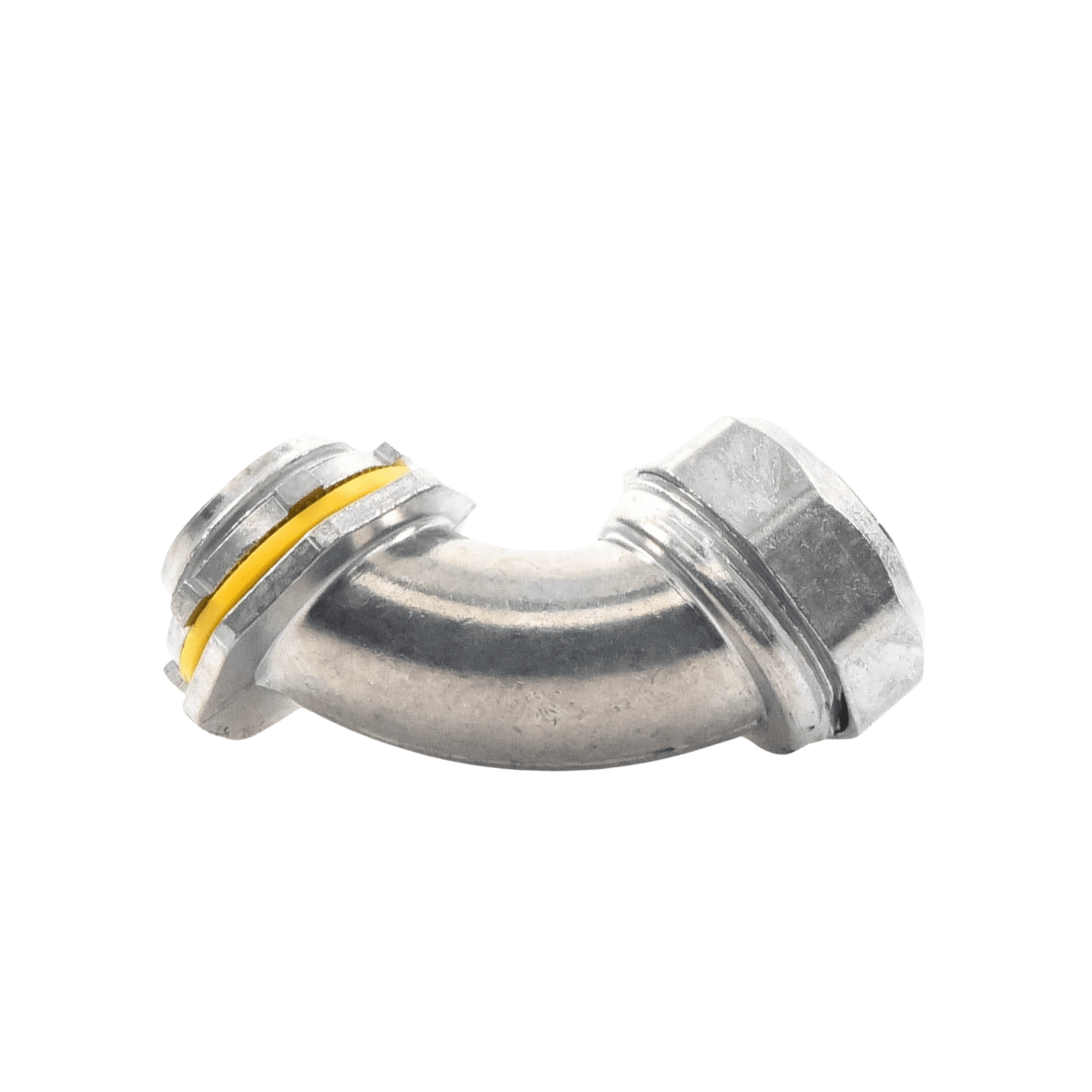 Conector Curvo para tubo tipo Liquidtight 1″ (25 mm). Compatible con ANC-COT-100. ANC-HLC-100 - ANCLO
