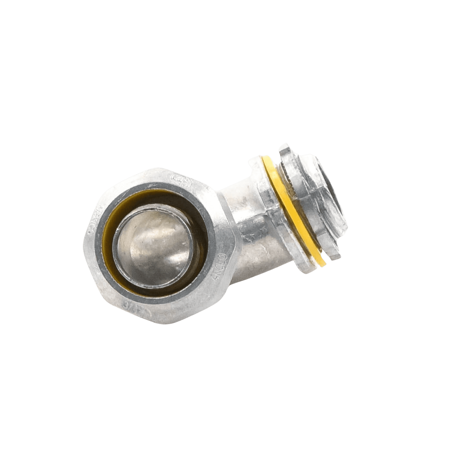 Conector Curvo para tubo tipo Liquidtight de 3/4″ (19 mm). Compatible con ANC-COT34. ANC-HLC-34 - ANCLO