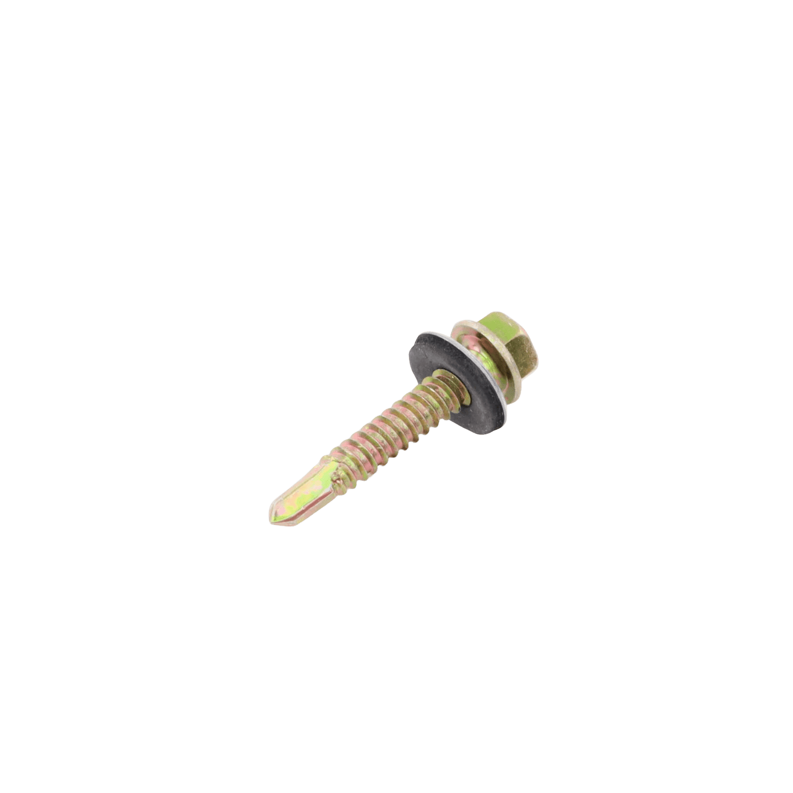 Tornillo Punta Broca Sello Montado 6.5 X 38 mm (1/4″ X 1 1/2″) Caj. C/100pz. ANC-PAS-14112 - ANCLO