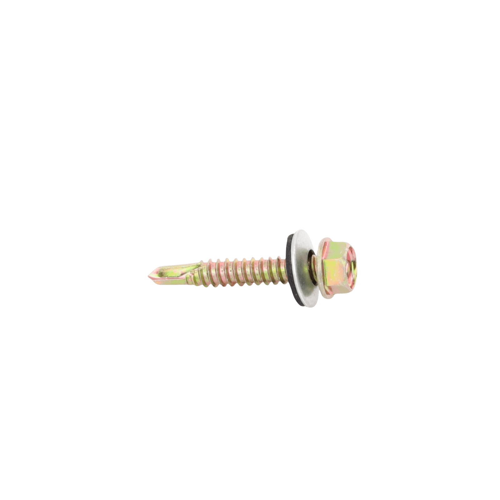 Tornillo Punta Broca Sello Montado 6.5 X 38 mm (1/4″ X 1 1/2″) Caj. C/100pz. ANC-PAS-14112 - ANCLO