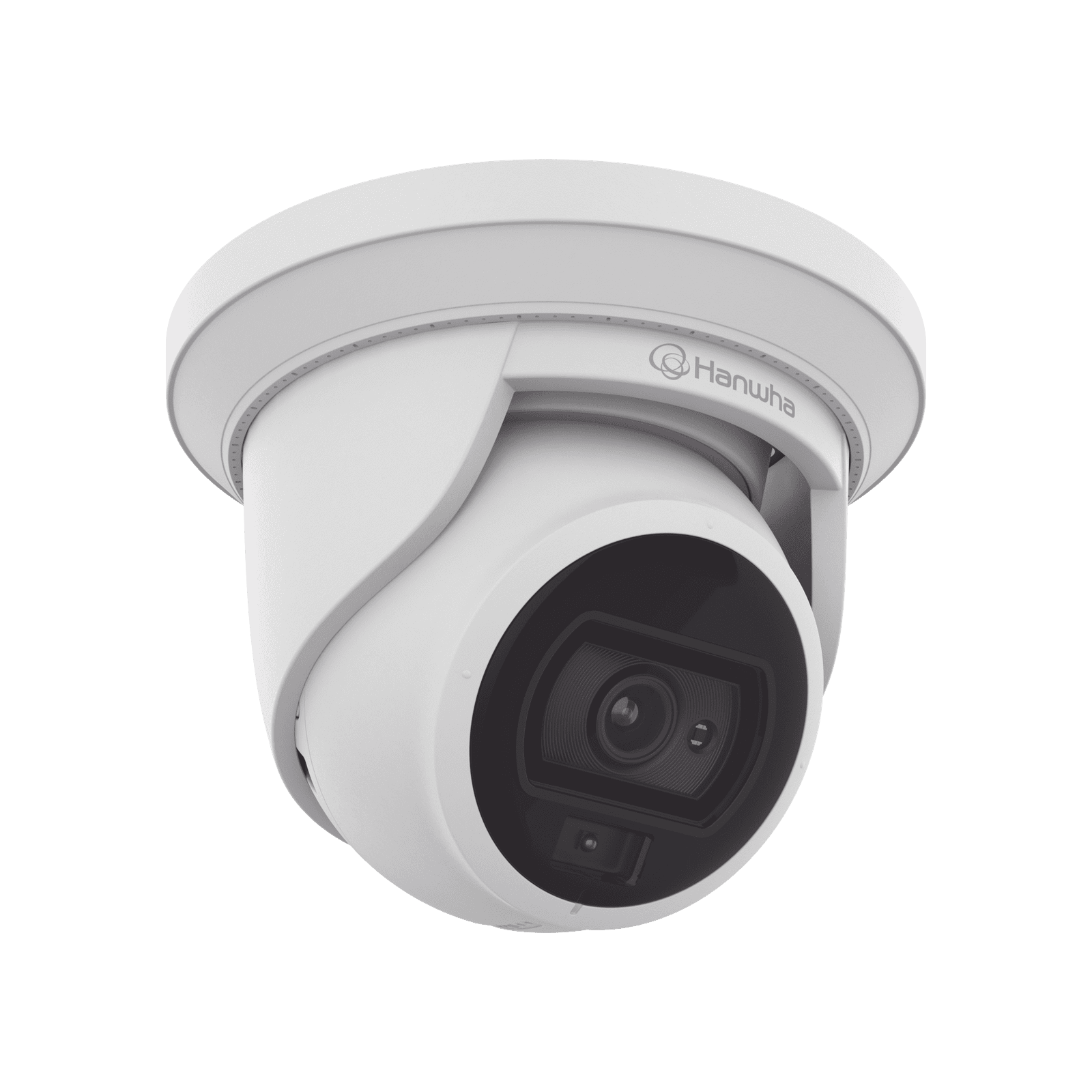 Cámara IP Tipo Flateye con luz blanca Antivandálico 4 Megapíxel / Lente 3 mm / 20M IIluminacion / WDR 120db / IP67 / IK10 / H.265 & WiseStream ANE-L7012L - Hanwha Techwin Wisenet