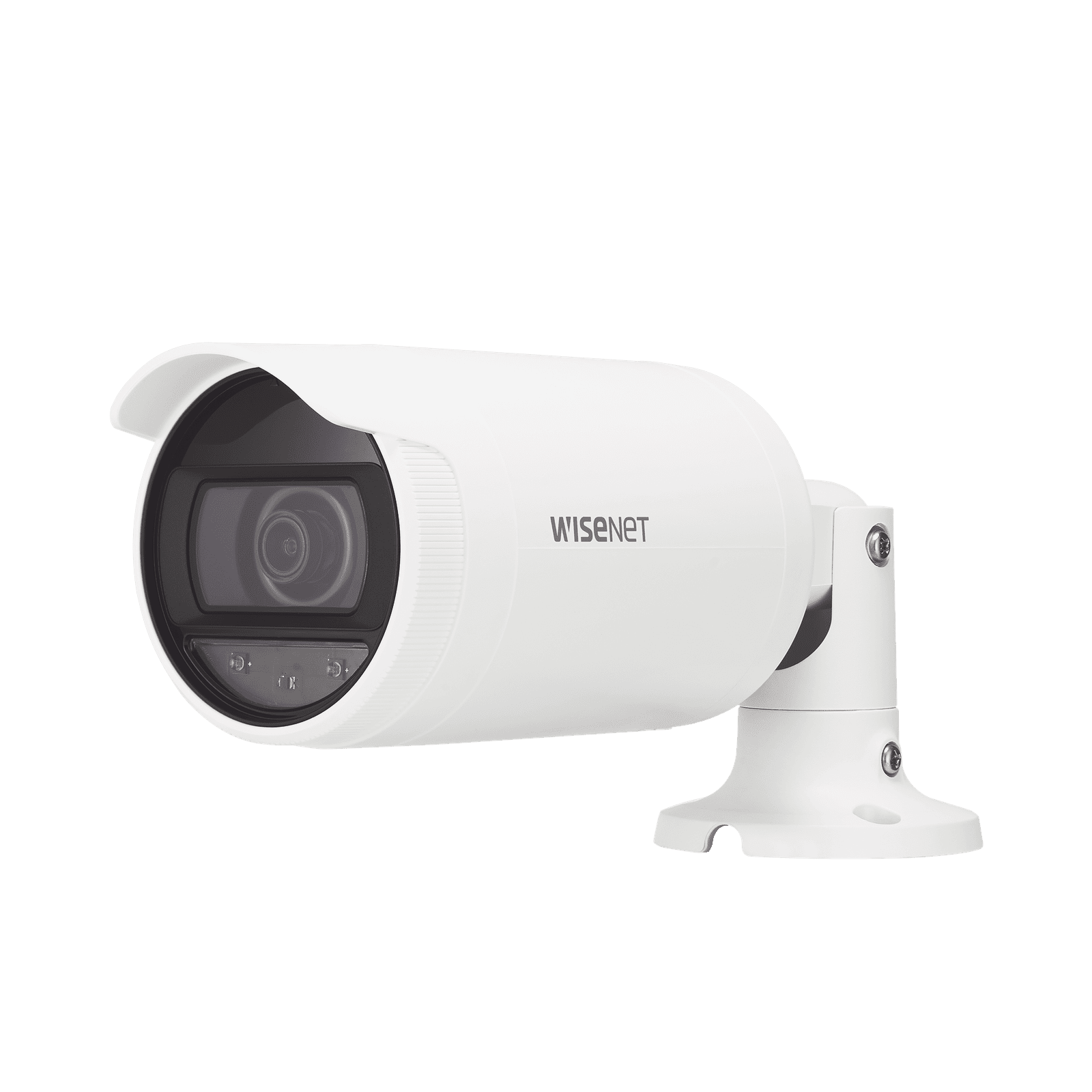 Cámara IP Tipo Bala Antivandálica 2 Megapíxel / Lente 4mm / IR 30M / WDR 120db / IP66 / H.265 & WiseStream AN-OL6022R - Hanwha Techwin Wisenet