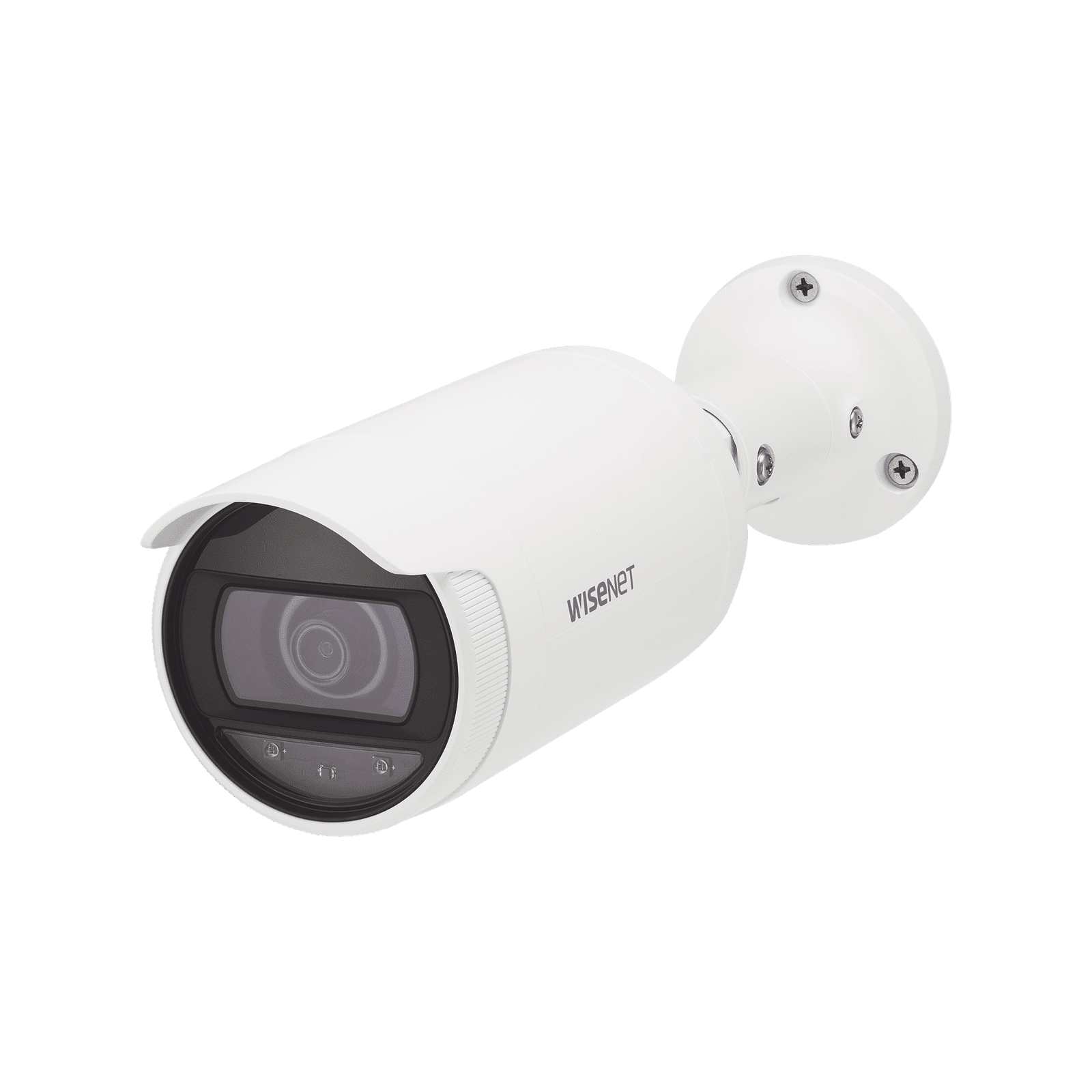 Cámara IP Tipo Bala Antivandálica 2 Megapíxel / Lente 4mm / IR 30M / WDR 120db / IP66 / H.265 & WiseStream AN-OL6022R - Hanwha Techwin Wisenet