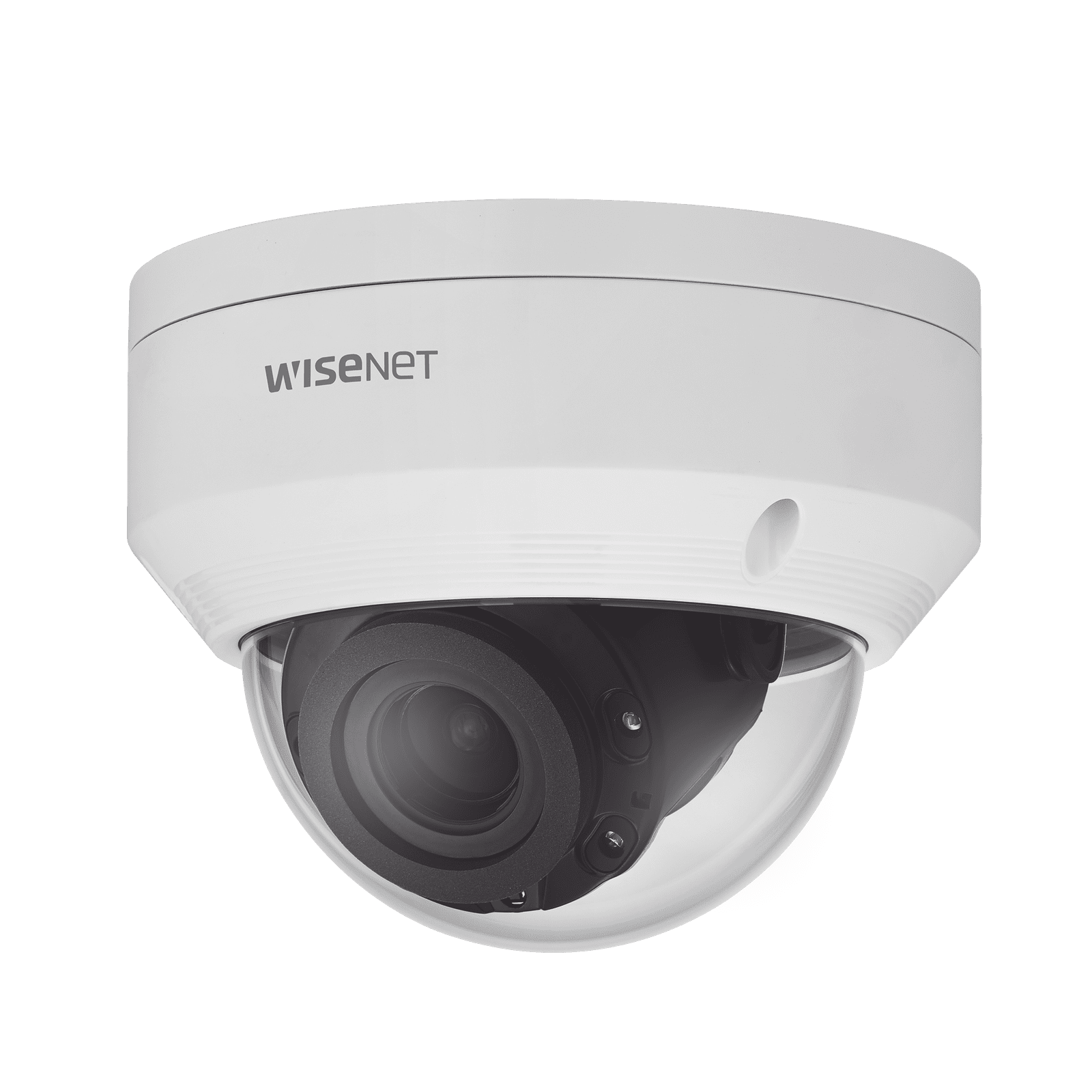Cámara IP Tipo Domo Antivandálico 4 Megapíxel / Lente 3.3 a 10.3 mm / IR 30M / WDR 120db / IP66 / IK10 / H.265 & WiseStream ANV-L7082R - Hanwha Techwin Wisenet