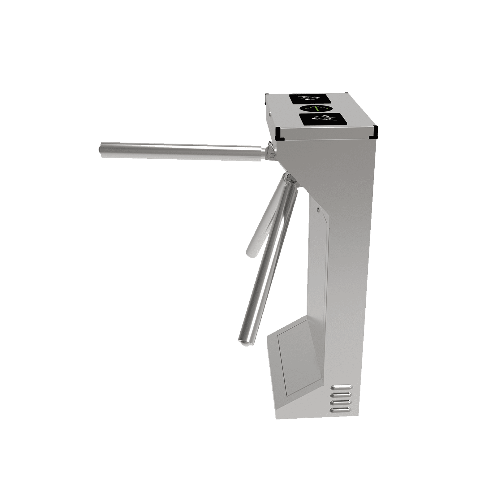 Torniquete Industrial en Acero Inoxidable, Bidireccional, USO RUDO, Espacio para Lectora de Proximidad AP-1000-HD - AccessPRO