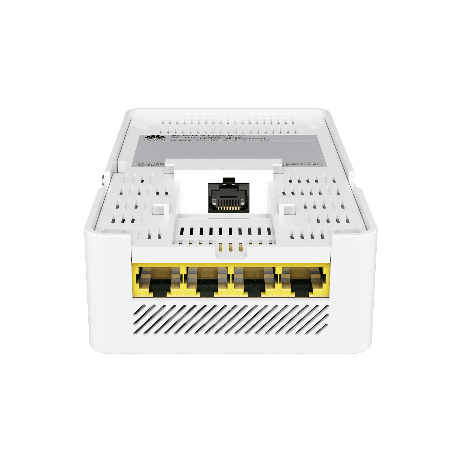 Punto de Acceso Wi-Fi 6 / 2.975 Gbps / MU-MIMO 2×2:2 / 1 Puerto 10/100/1000 Mbps (PoE In) / 4 Puertos 10/100/1000 Mbps LAN / Smart Antenna 20% más cobertura / Instalación en pared / Seguridad WPA3 / Administración en nube AP265E - HUAWEI
