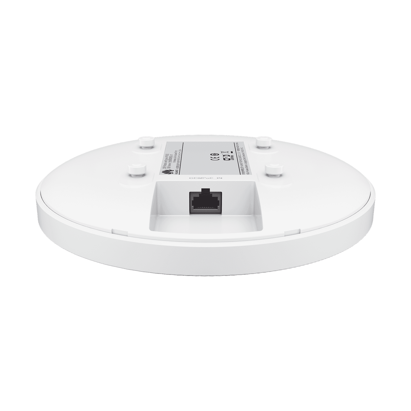 Punto de Acceso Wi-Fi 6 / 2.975 Gbps / MU-MIMO 2×2:2 (2.4GHz y 5GHz) / 1 Puerto GE / Smart Antenna 20% más cobertura / Instalación en techo y pared / Seguridad WPA3 / Roaming Inteligente / Hasta 128 usuarios / Administración Gratuita AP362E - HUAWEI