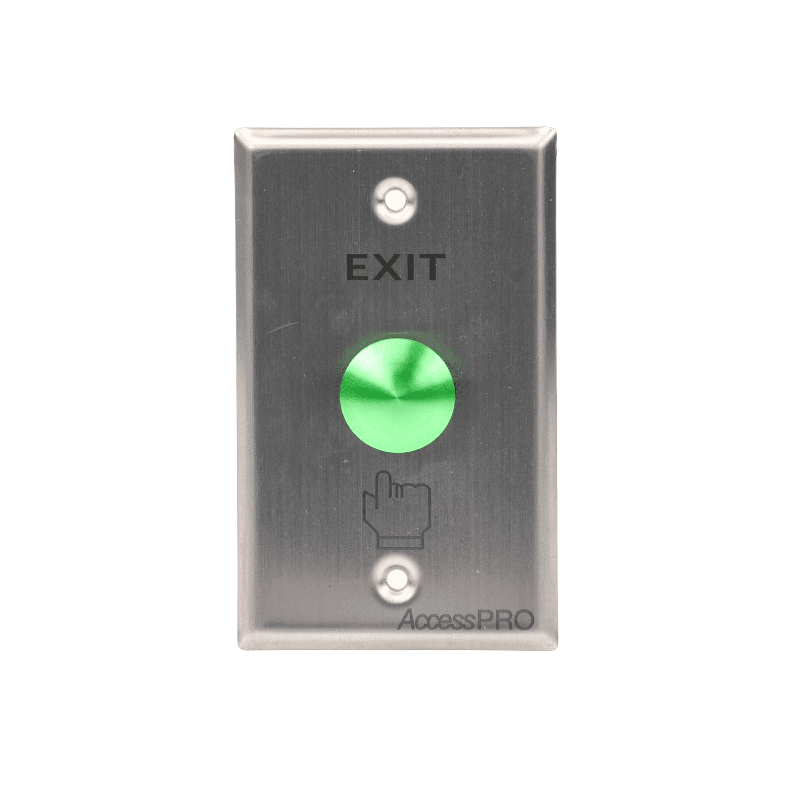 Botón tipo Hongo Color Verde / Contacto NO / Estético / Alta Durabilidad APBRVC - AccessPRO