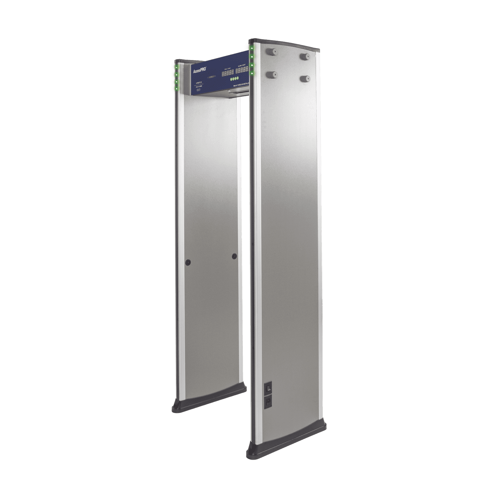 Detector de metales de 6 zonas/ Uso en Interior/ Contador de alarmas y Personas APMESC6 - AccessPRO