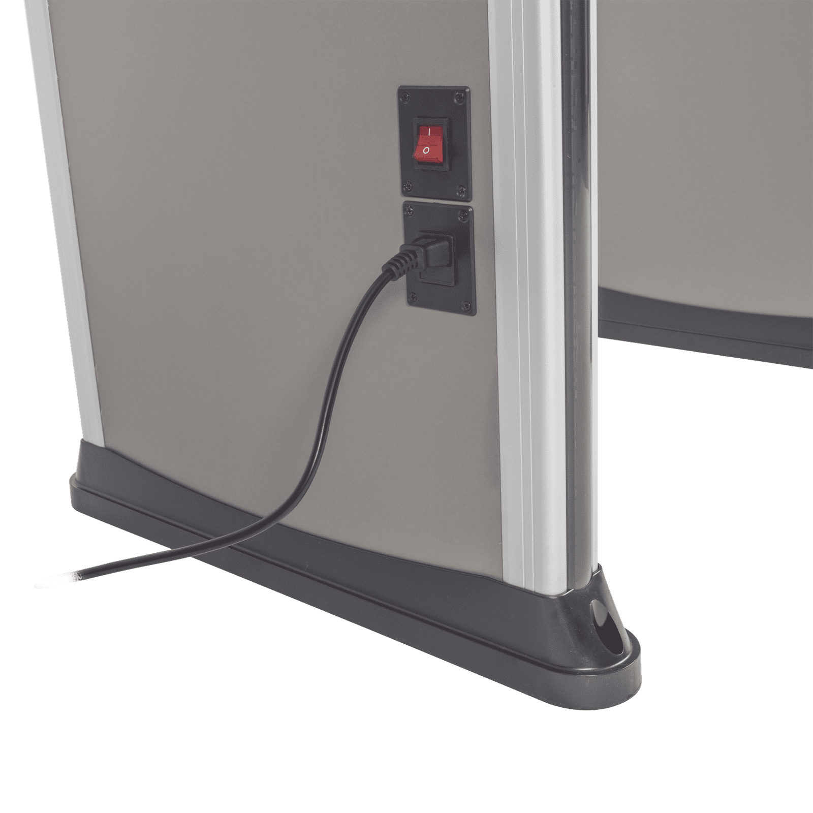 Detector de metales de 6 zonas/ Uso en Interior/ Contador de alarmas y Personas APMESC6 - AccessPRO
